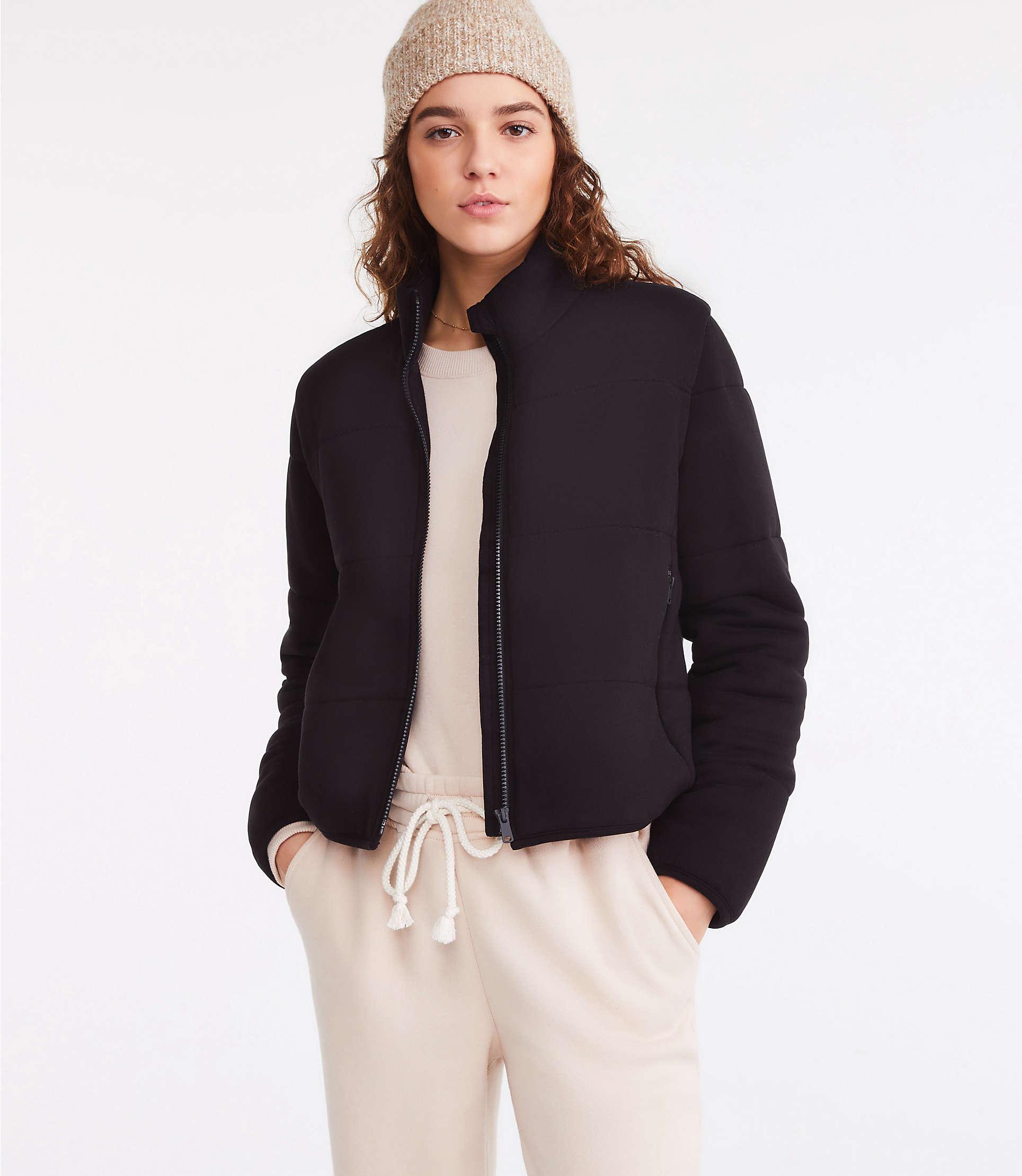 Grey Signaturesoft Plush Puffer Jacket 