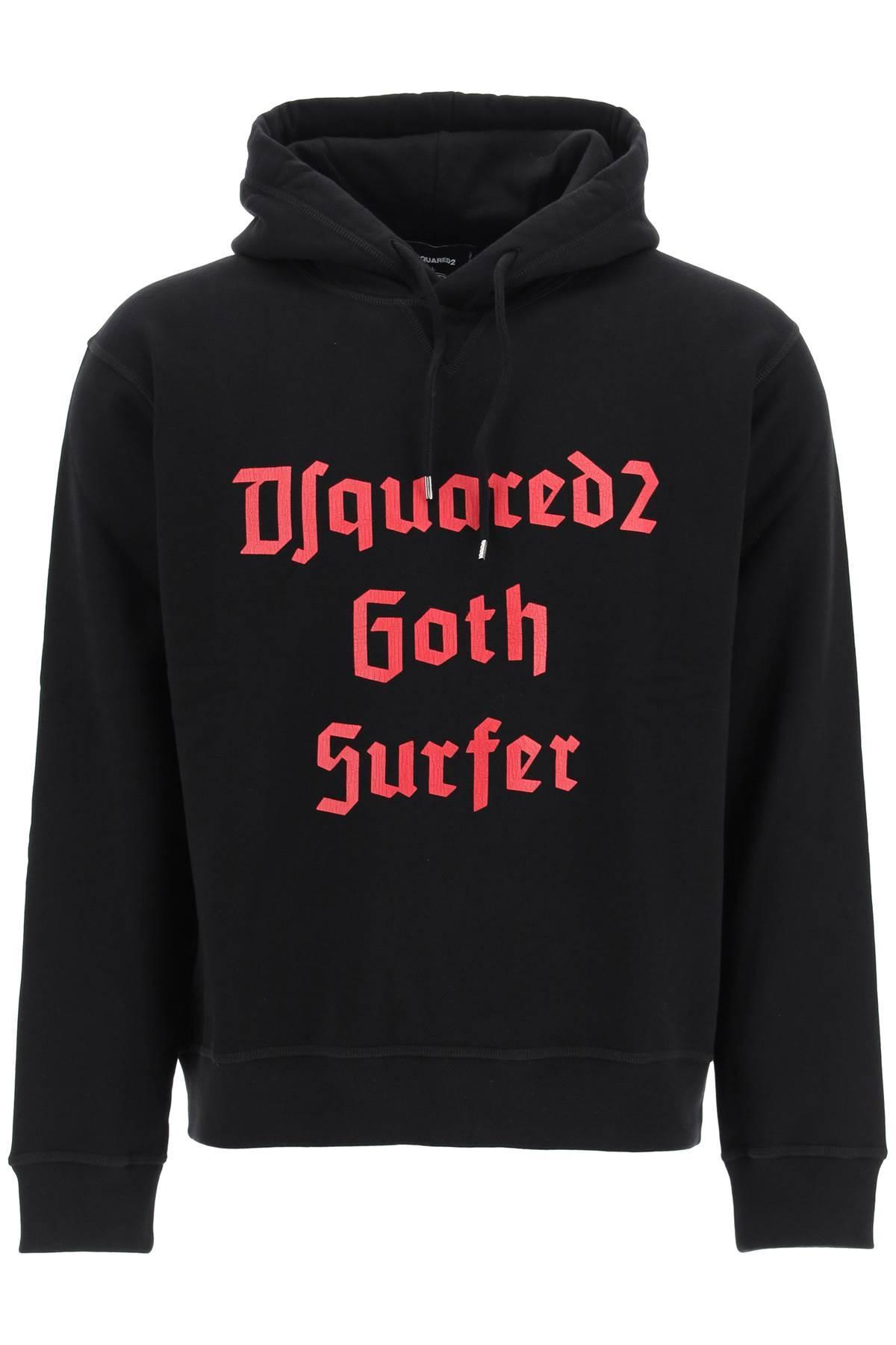 DSquared d2 Gothsurfer Hoodie in Black for Men Lyst