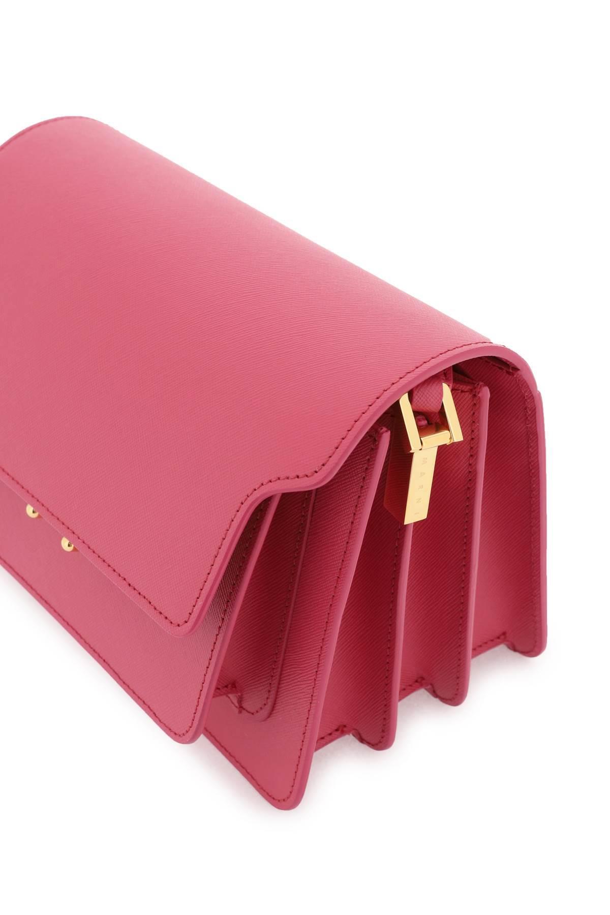 Marni Trunk Shoulder Bag In Rosa