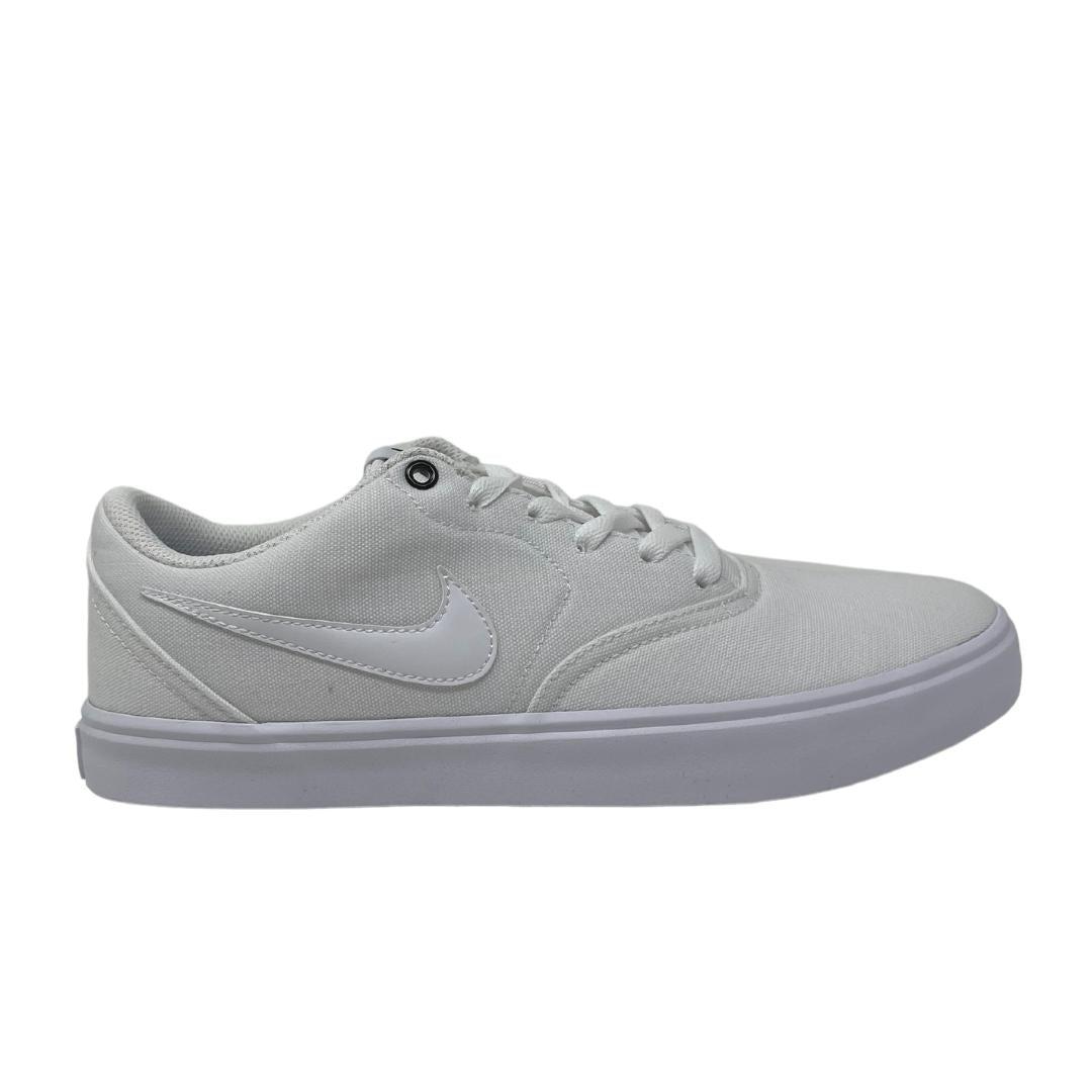 Nike Sb Check Solar Cnvs 843896 110 White Trainers in Gray for Men | Lyst