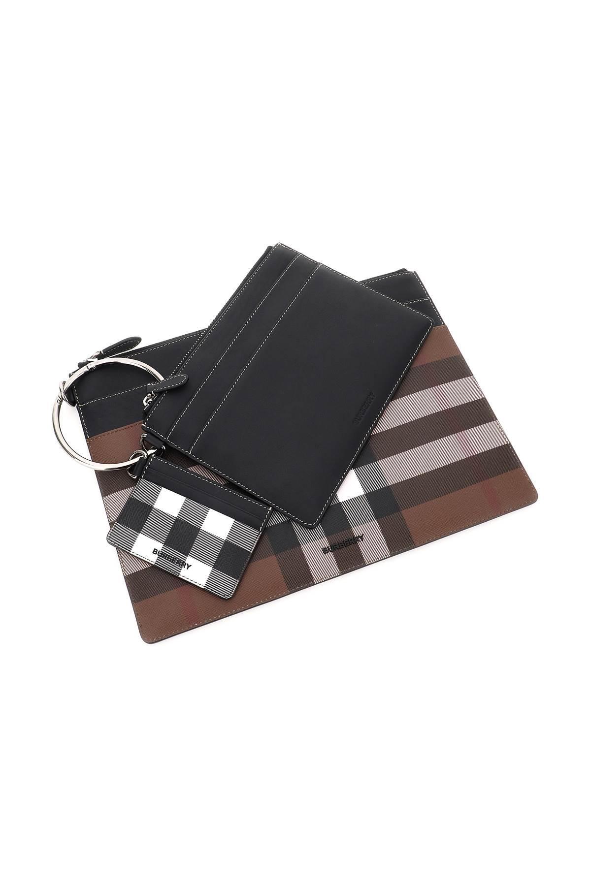 Burberry Triple Pouch in Black for Men