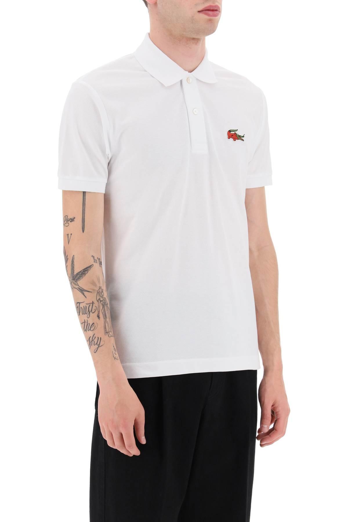 Lacoste Netflix La Casa De Papel Polo Shirt In Organic Cotton