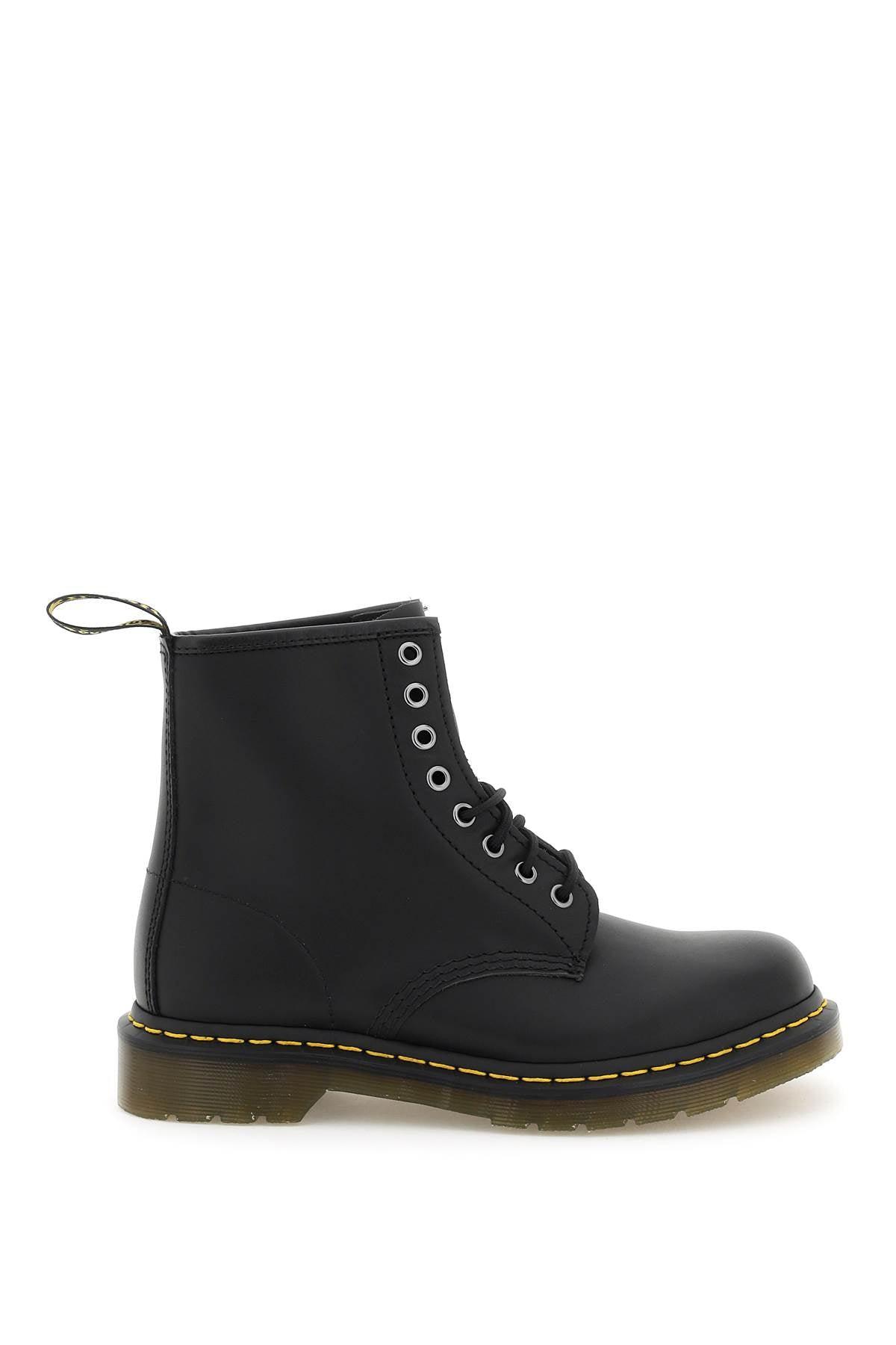 Dr. Martens Dr.martens 1460 Nappa Lace-up Combat Boots in Black | Lyst