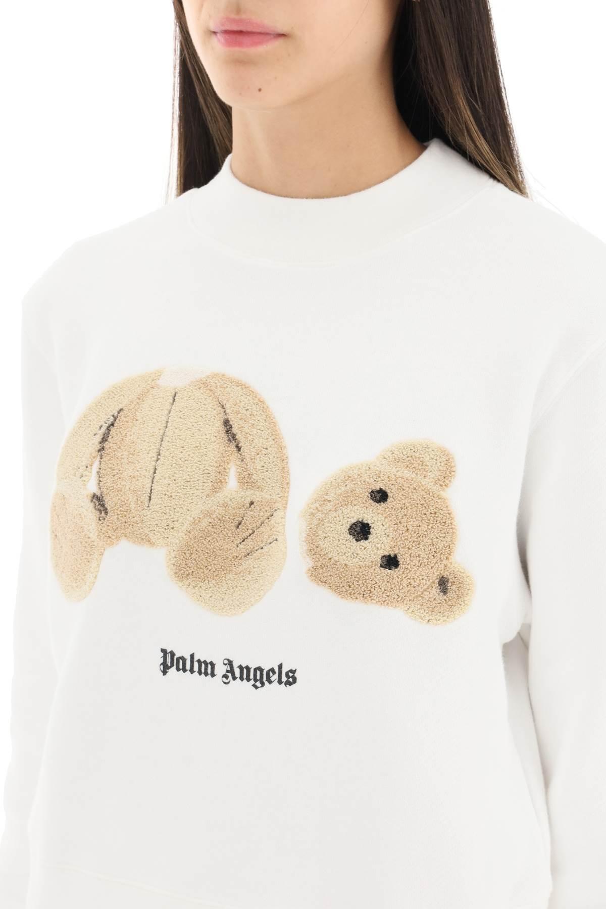 Palm angels teddy sweatshirt hot sale