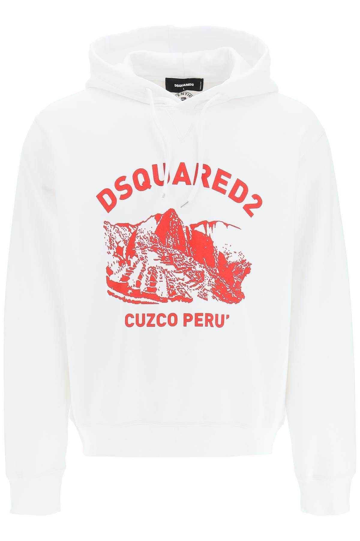 DSquared² Cuzco Hoodie in Red for Men | Lyst