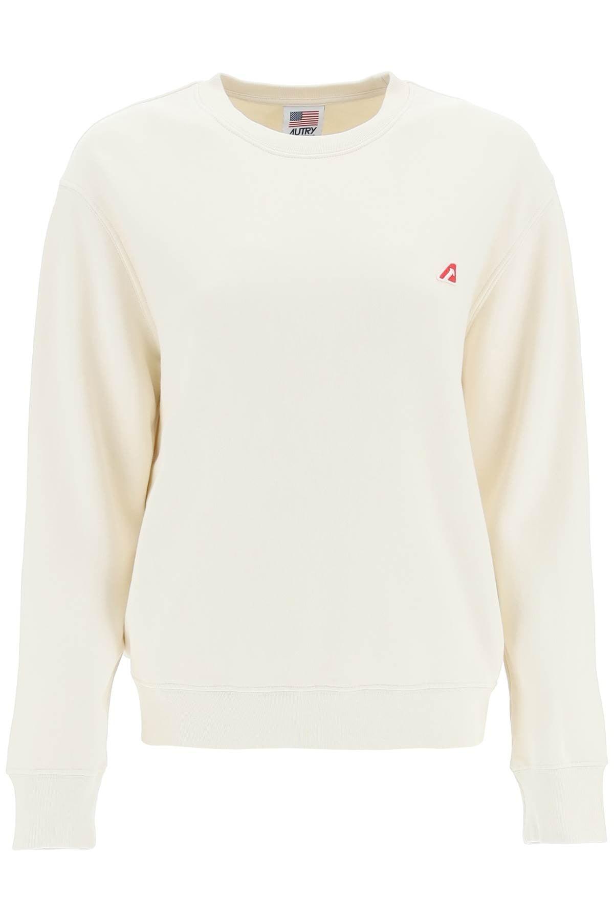 Autry Tennis Academy Sweatshirt in White | Lyst