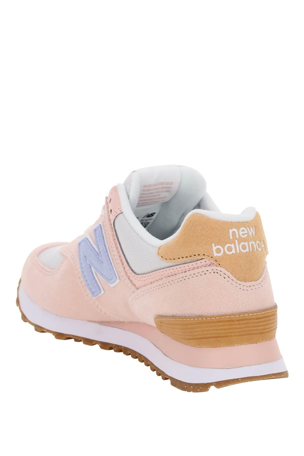 New Balance 574 Sneakers in Pink | Lyst