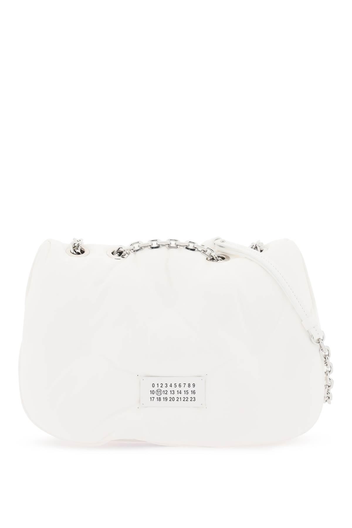 Maison Margiela Glam Slam Bag With Chain Strap in White | Lyst