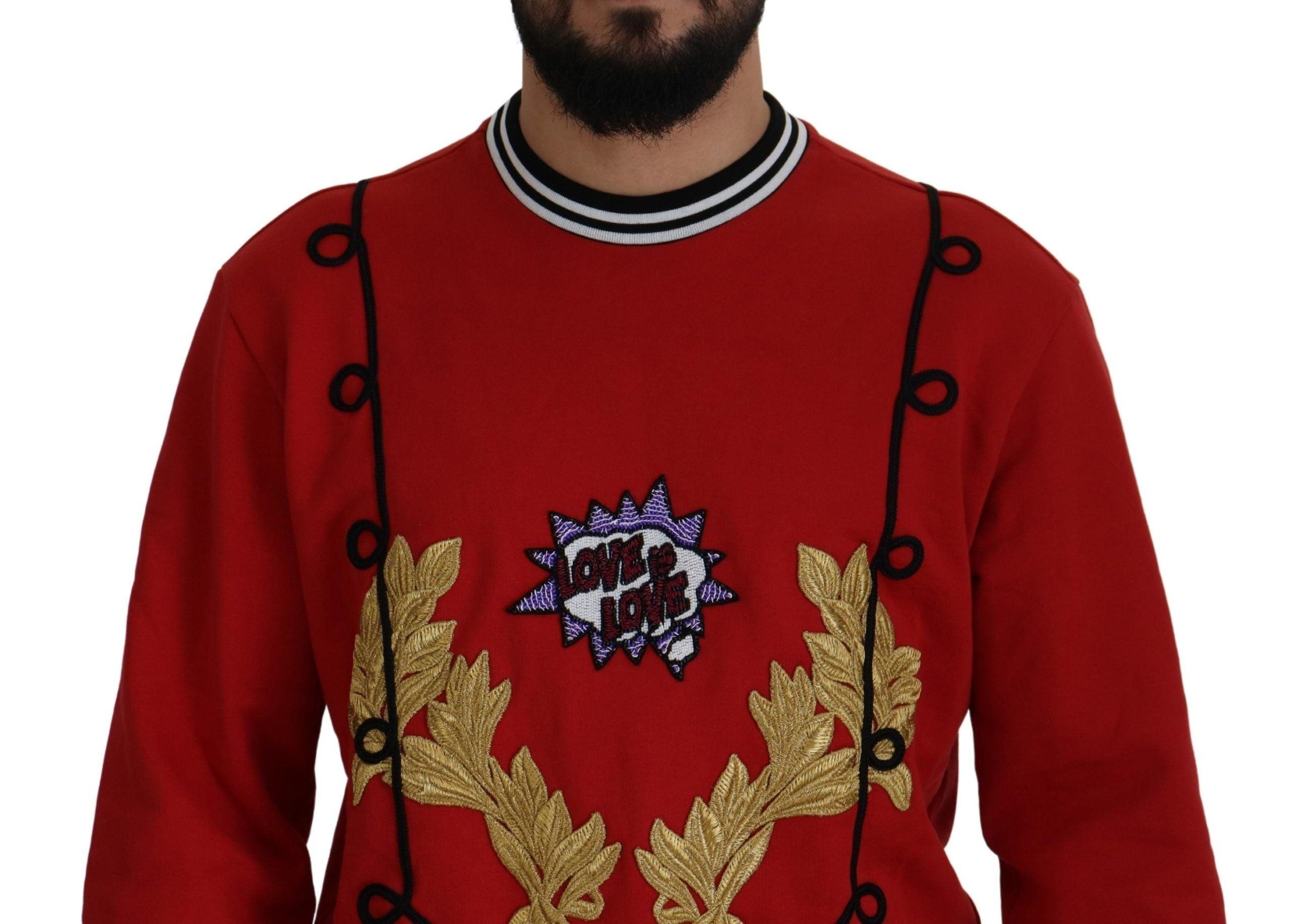 Dolce and gabbana store king of love sweatshirt