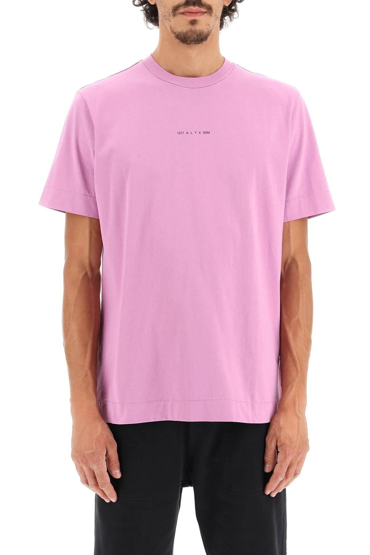 1017 ALYX 9SM T-shirt With Logo Graphic in Pink for Men | Lyst