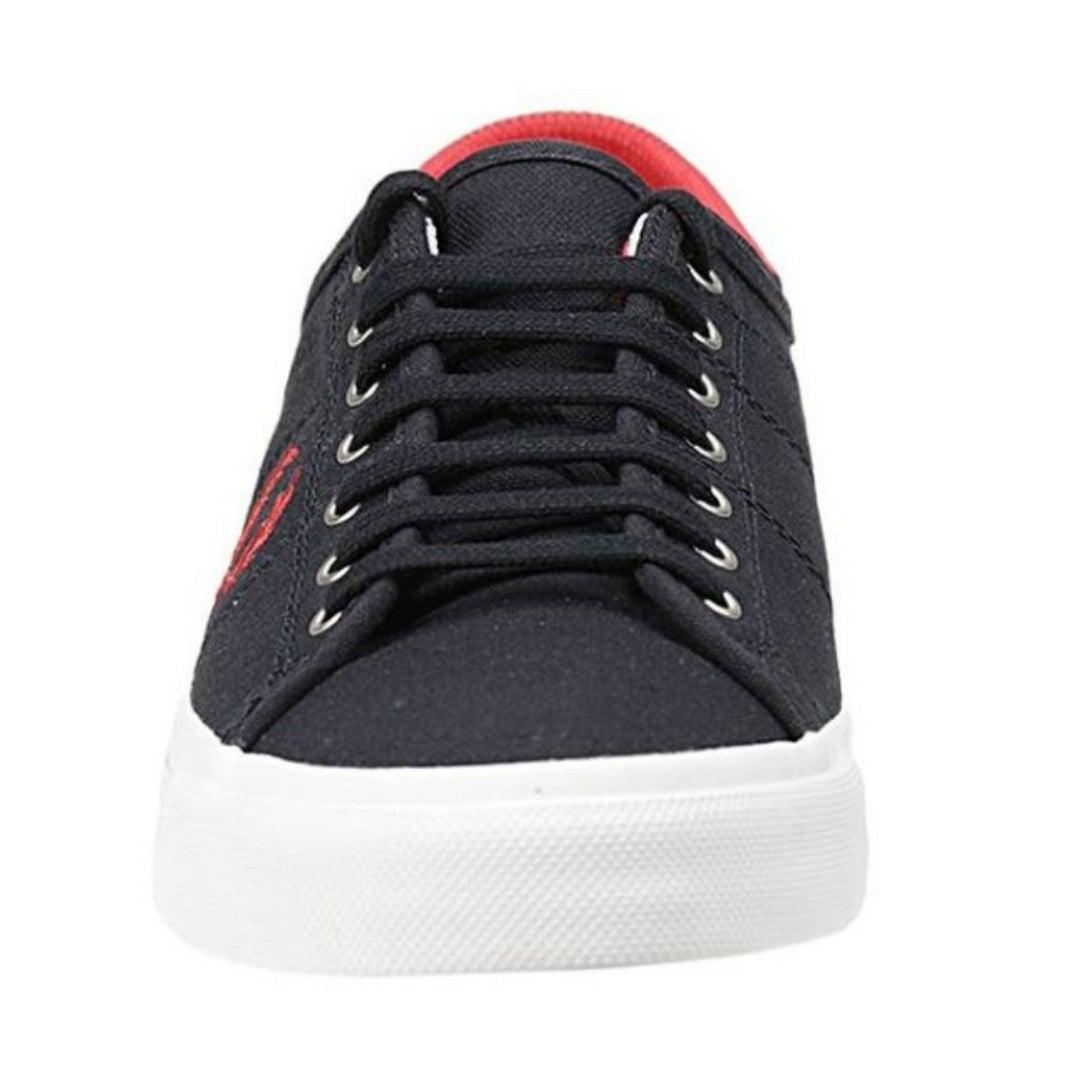 Fred Perry B5210u 608 Kendrick Tipped Cuff Canvas Mens Trainers in Blue for  Men | Lyst