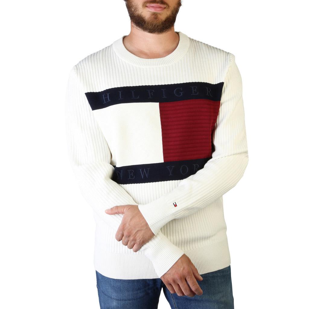Hilfiger Sweaters - Mw0mw25413 - White for Men | Lyst