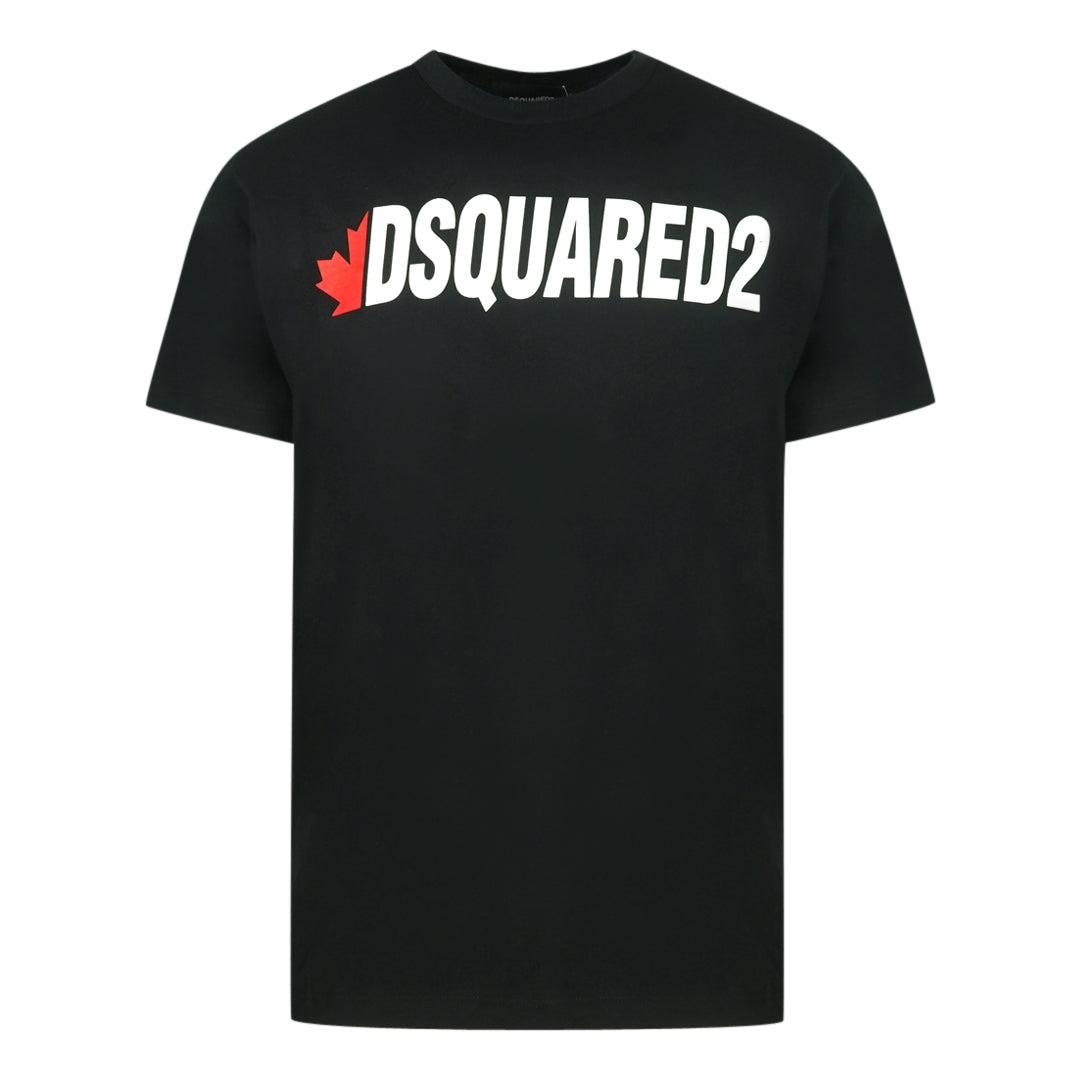 DSquared² S74gd0834 S21600 900 Cool Fit Black T-shirt for Men | Lyst