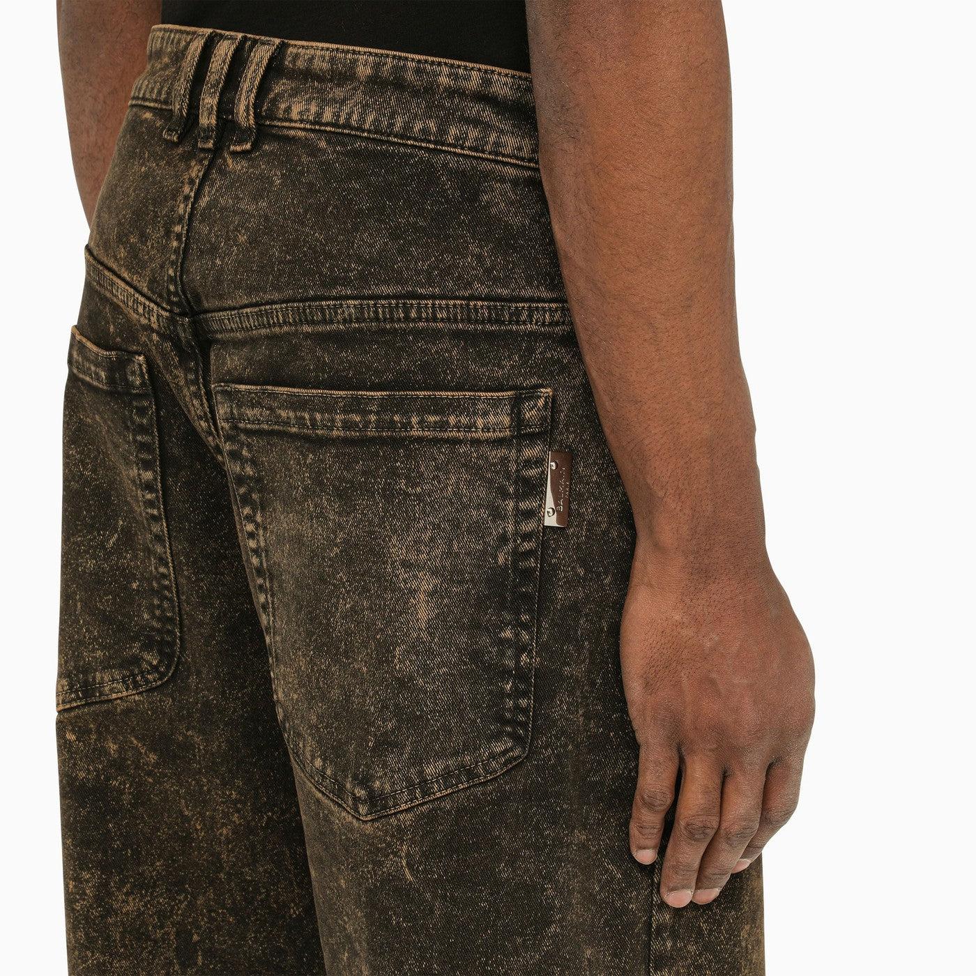 Balmain Black Slim Jeans for Men | Mercari