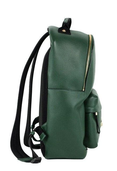Versace Medusa Large Dark Green Grainy Calf Leather Shoulder Backpack  Bookbag for Men | Lyst