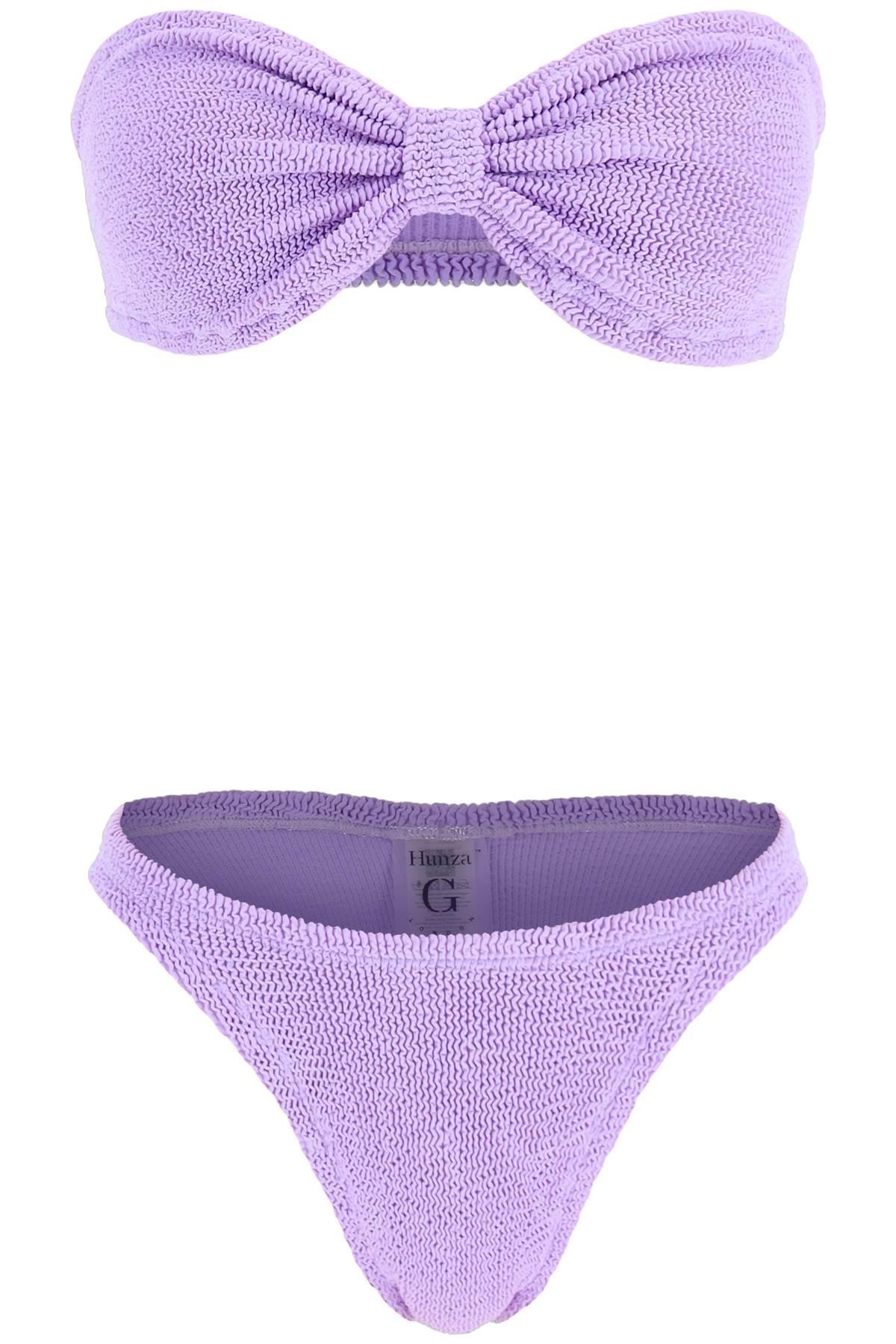 Hunza G Jean Bikini Set in Purple Lyst