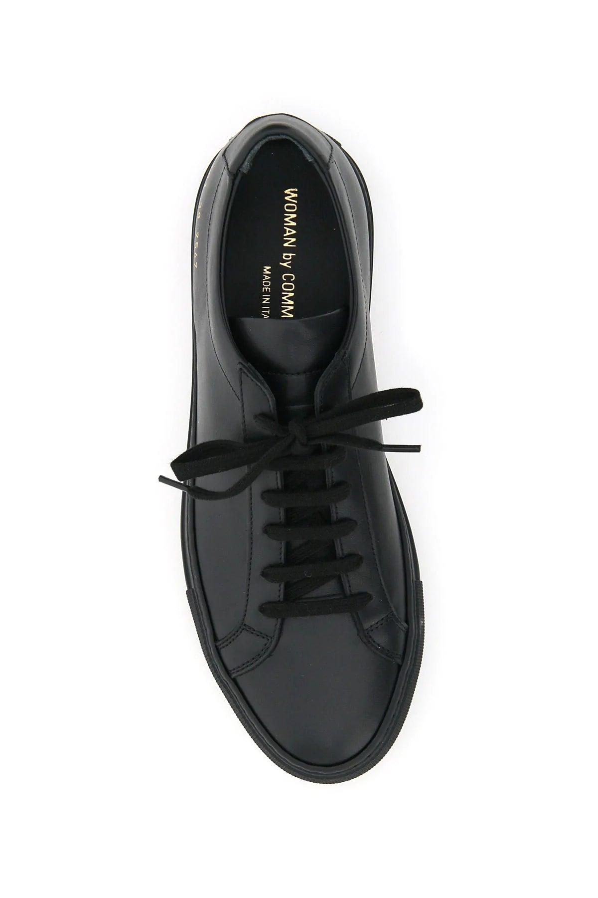Common Projects Original Leather Sneakers Black |