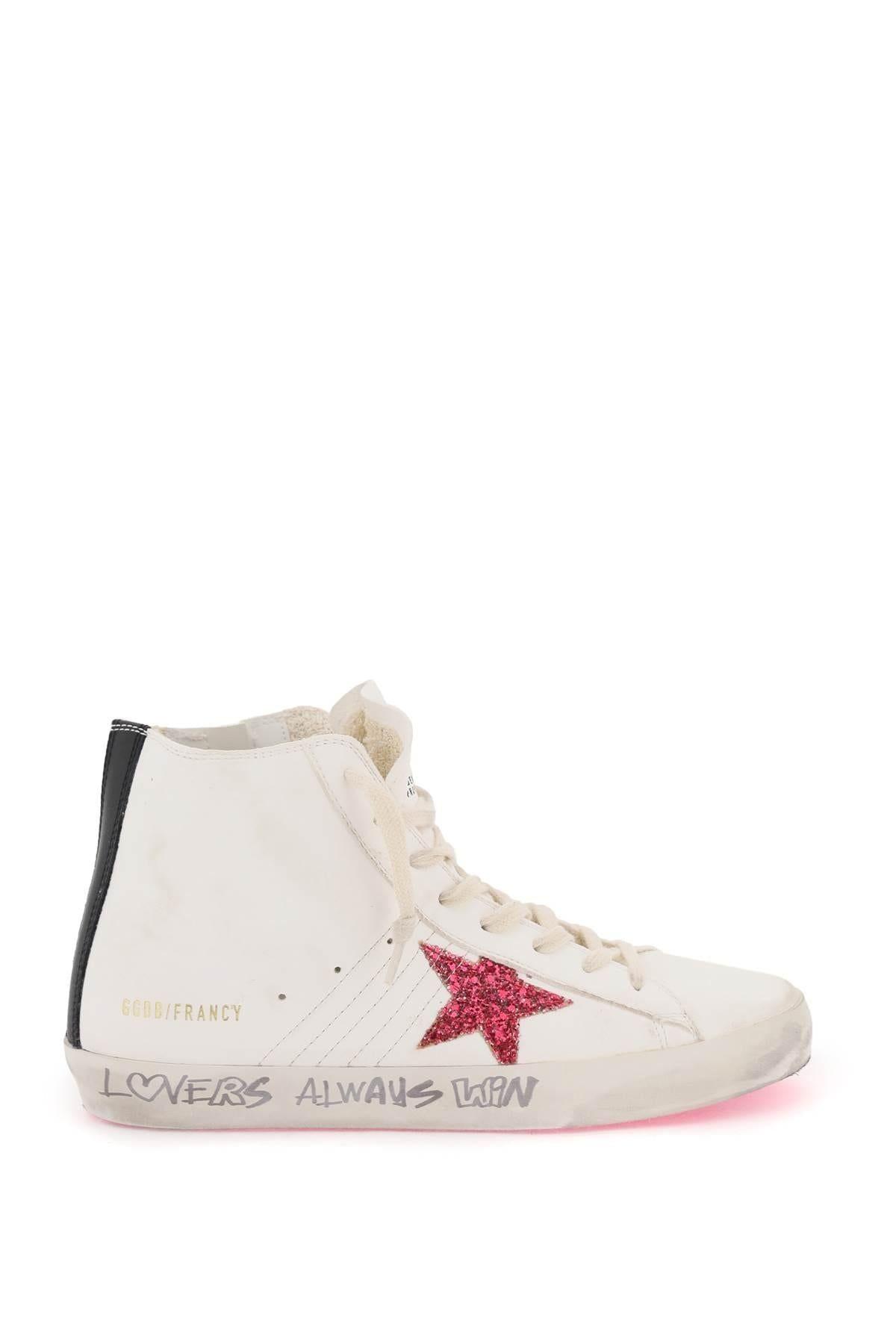 Golden Goose Francy Sneakers in Pink | Lyst