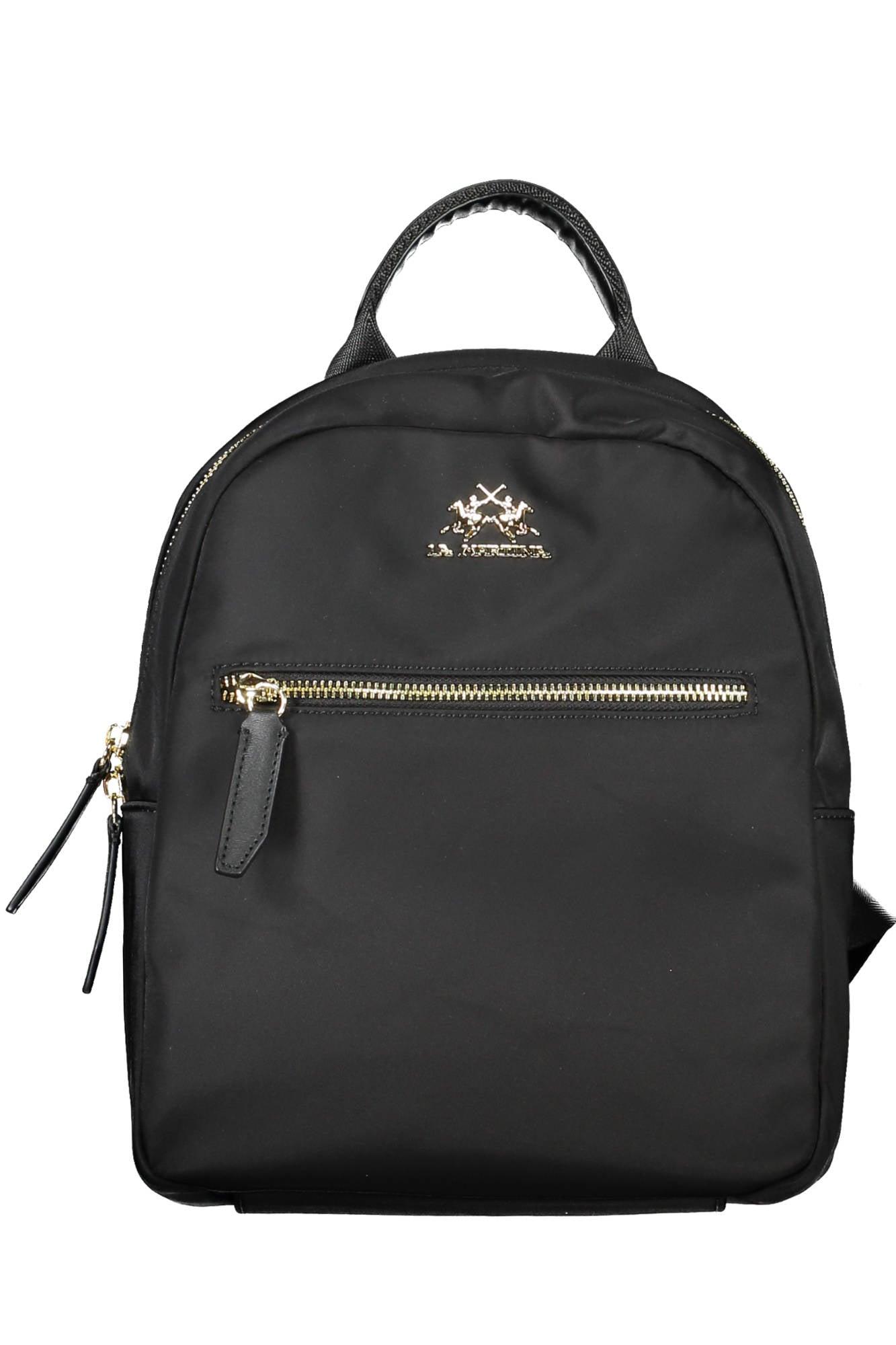 La Martina Nylon Backpack in Black | Lyst