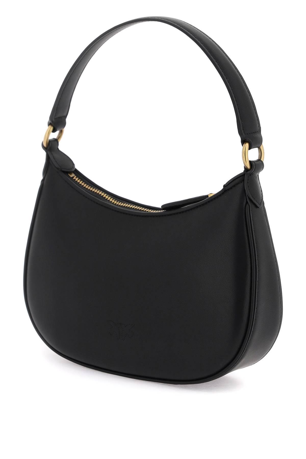 Pinko 'mini Love Bag Half Moon' Shoulder Bag in Black | Lyst