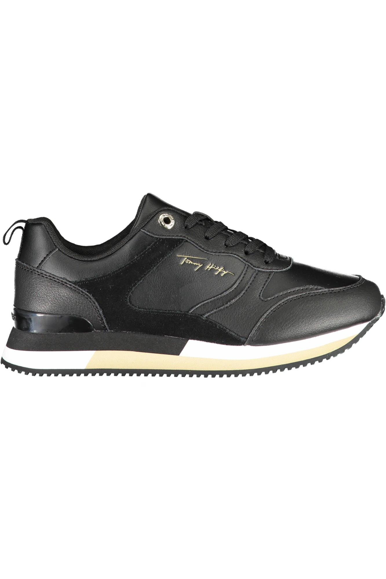 Tommy Hilfiger Polyester Sneaker in Black | Lyst