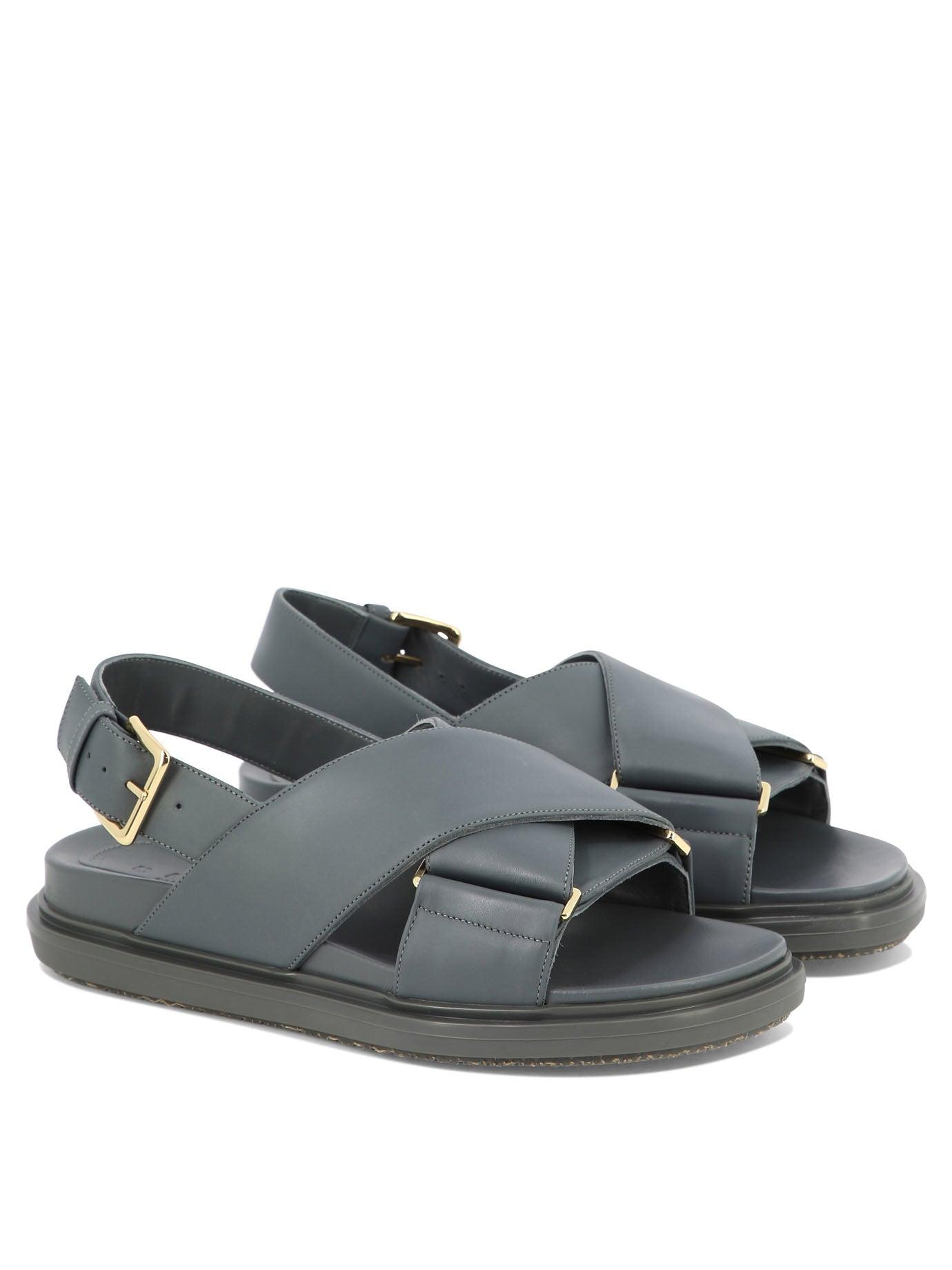 for ikke at nævne Countryside pustes op Marni "fussbett" Sandals in Gray | Lyst