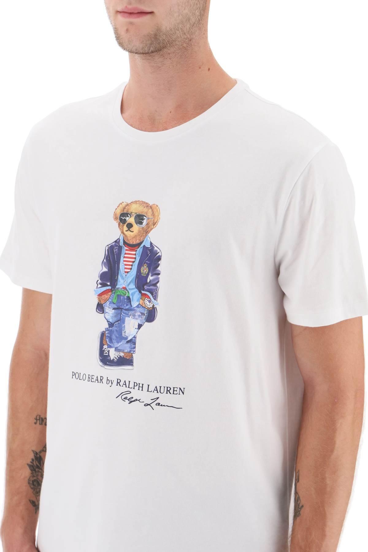 Polo Ralph Lauren Classic Fit Polo Bear T-shirt in White for Men | Lyst
