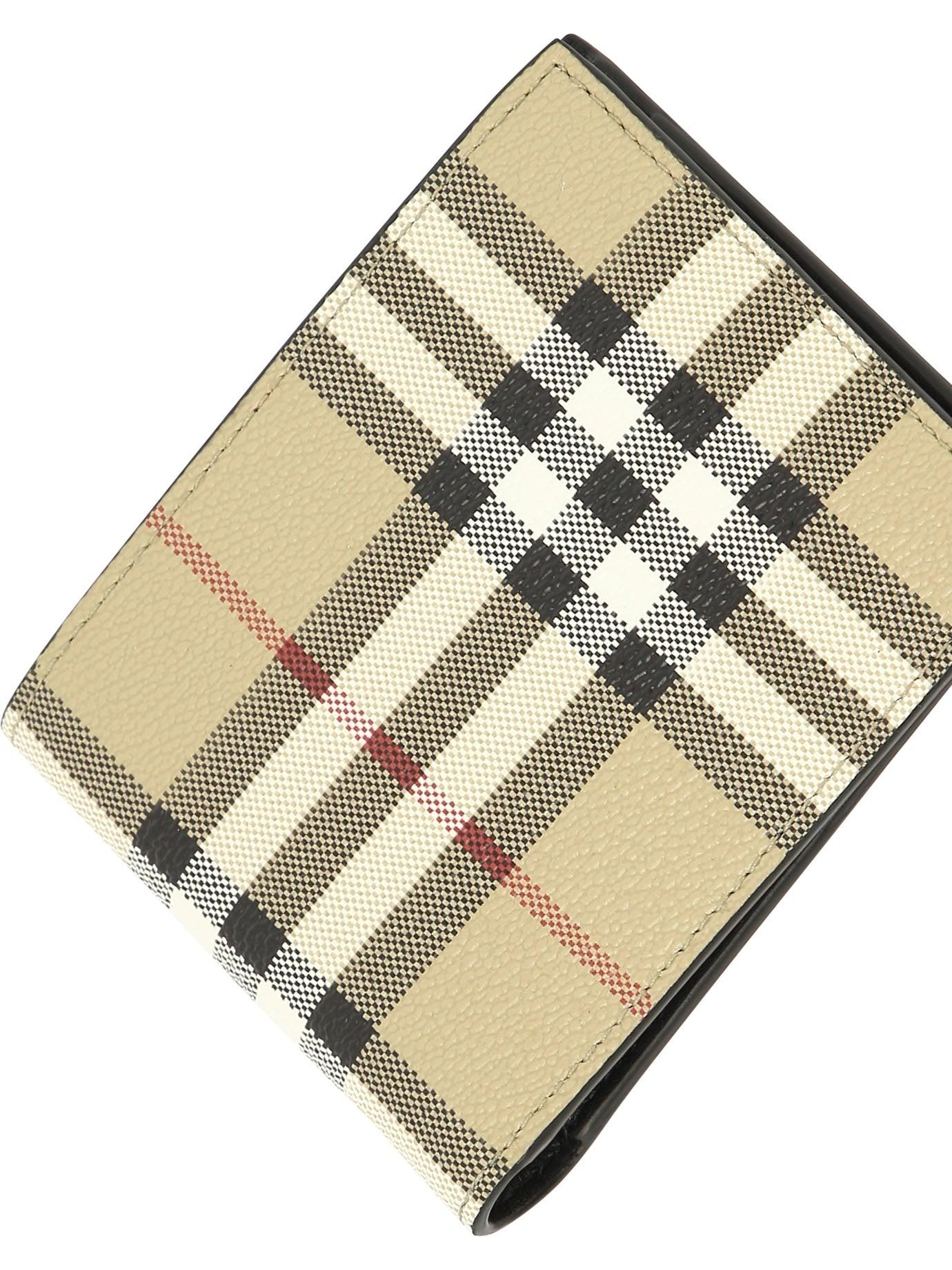 Burberry men's id wallet sale