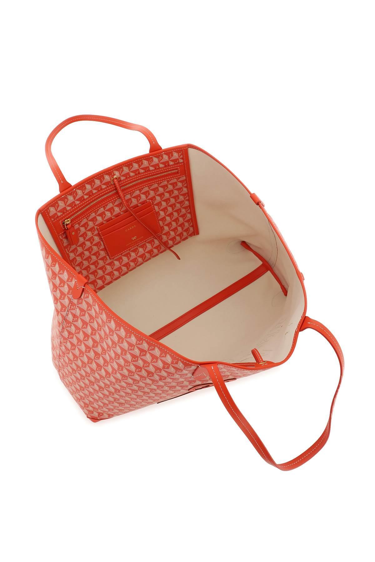 Anya Hindmarch 'i Am A Plastic Bag' Tote Bag in Red | Lyst