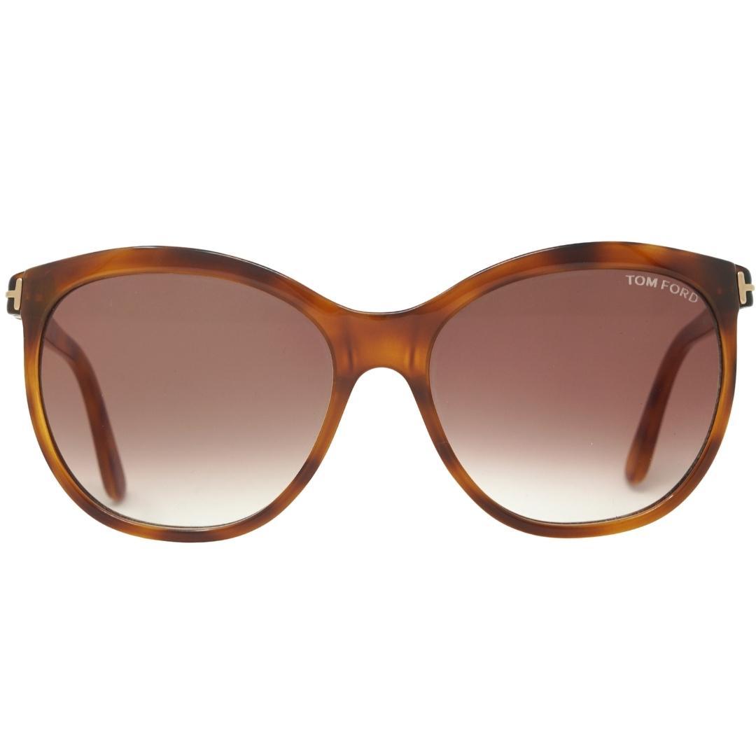 Tom Ford Geraldine Ft0568 53g Brown Sunglasses | Lyst