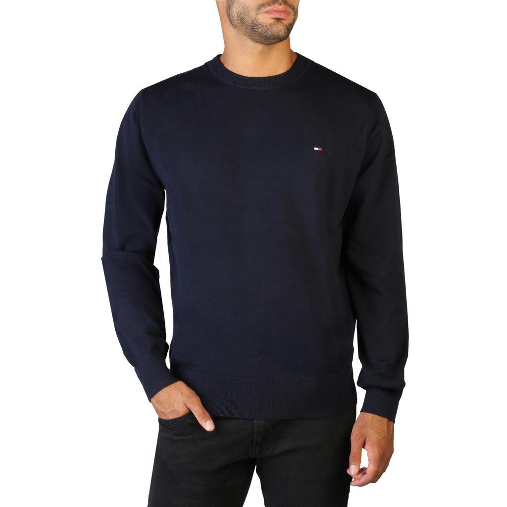 Tommy Hilfiger Sweater - Mw0mw21316 - Blue for Men | Lyst