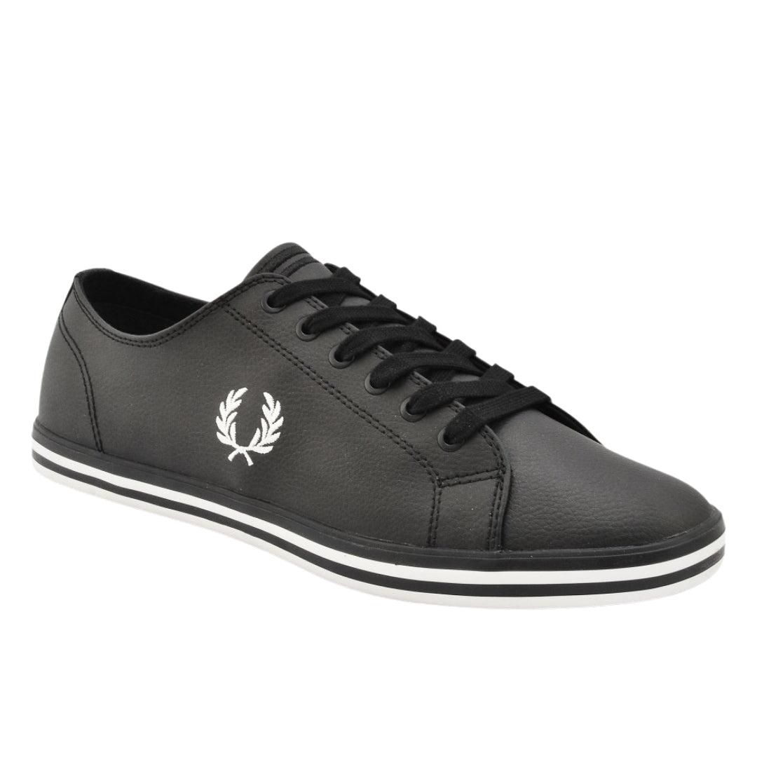 Fred Perry B7163 184 Trainers in Black for Men | Lyst
