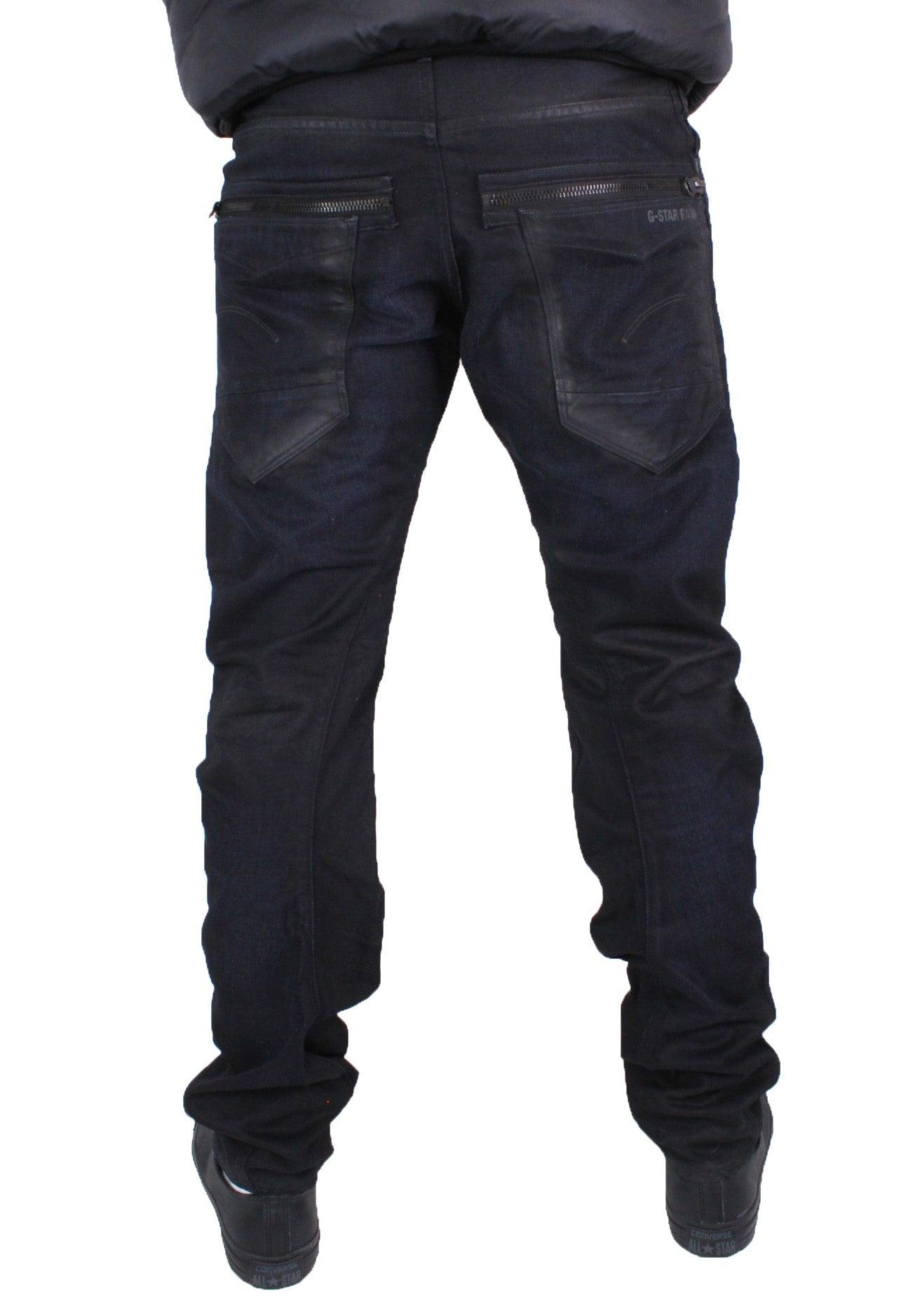 Maak een naam Oude tijden Aanzetten G-Star RAW Arc Zip 3d Loose Tapered Dark Aged Effer Denim Jeans in Blue for  Men | Lyst