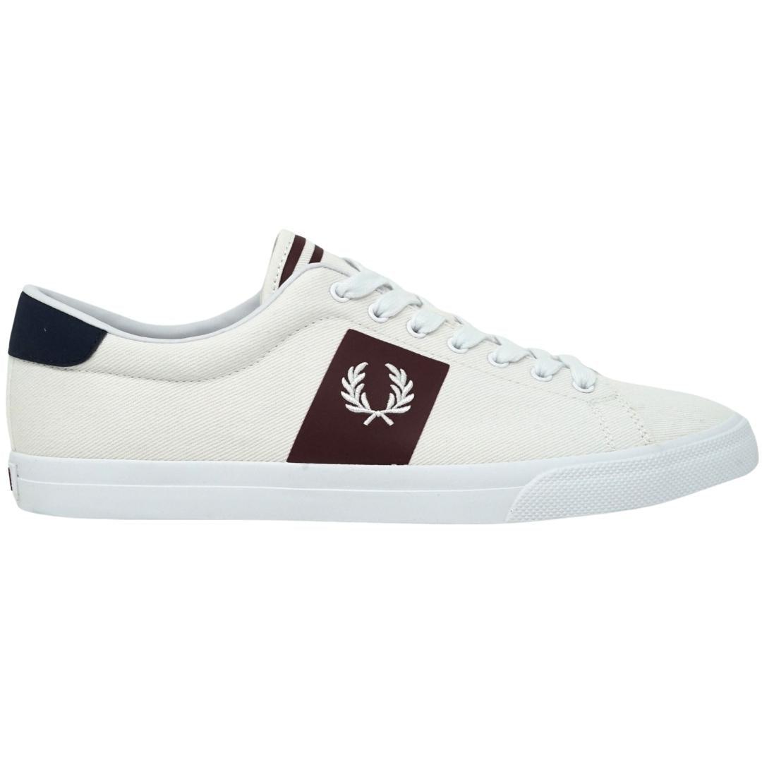 fred perry white trainers