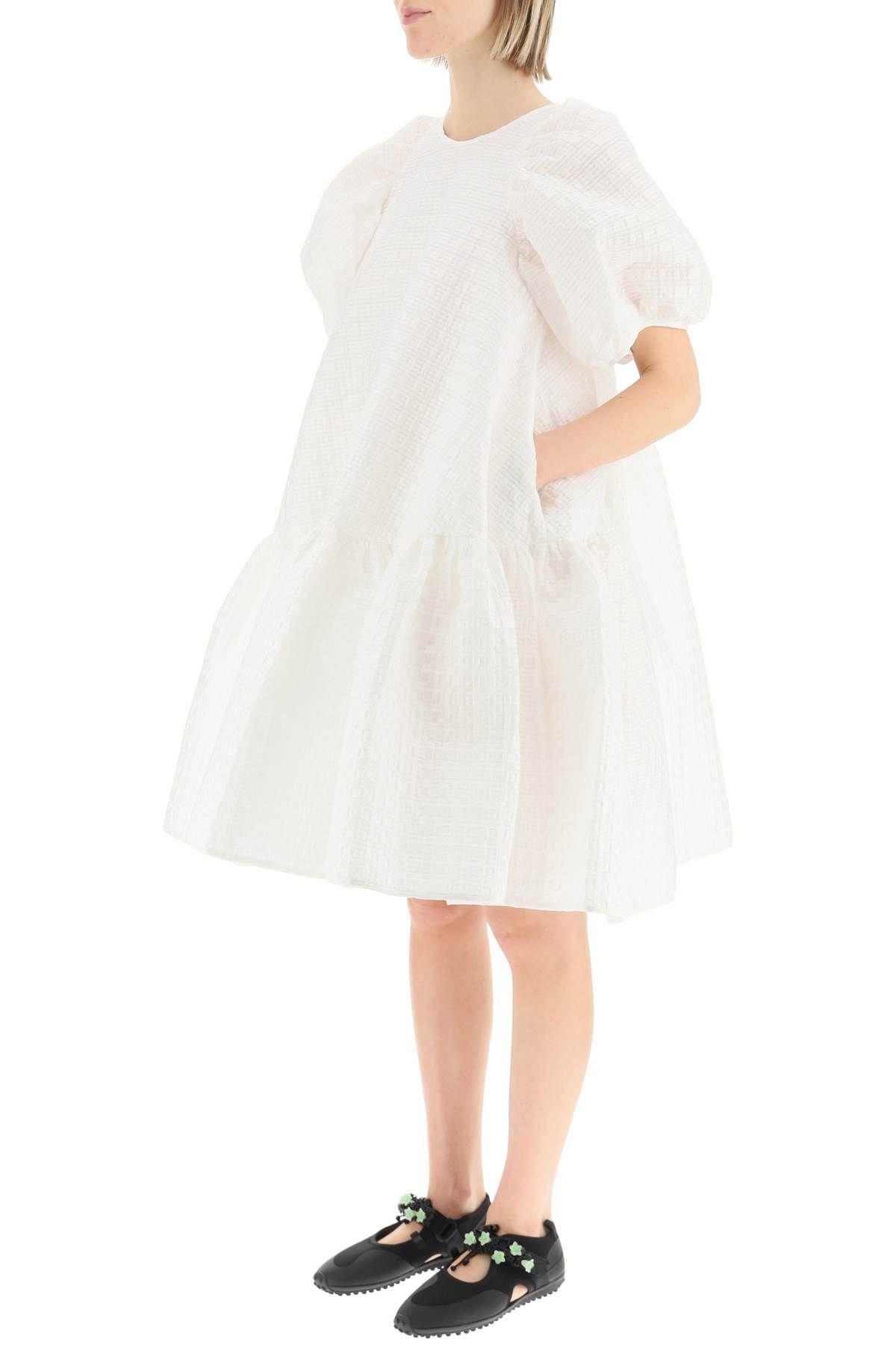 stakåndet Diverse websted Cecilie Bahnsen 'alexa' Dress in White | Lyst
