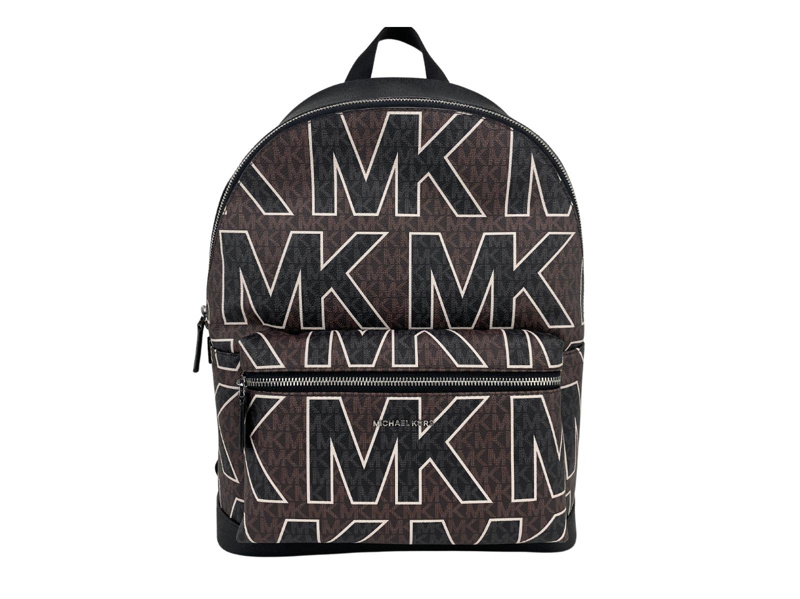 Michael Kors Eva Large Two-Tone Graphic Logo Tote Bag