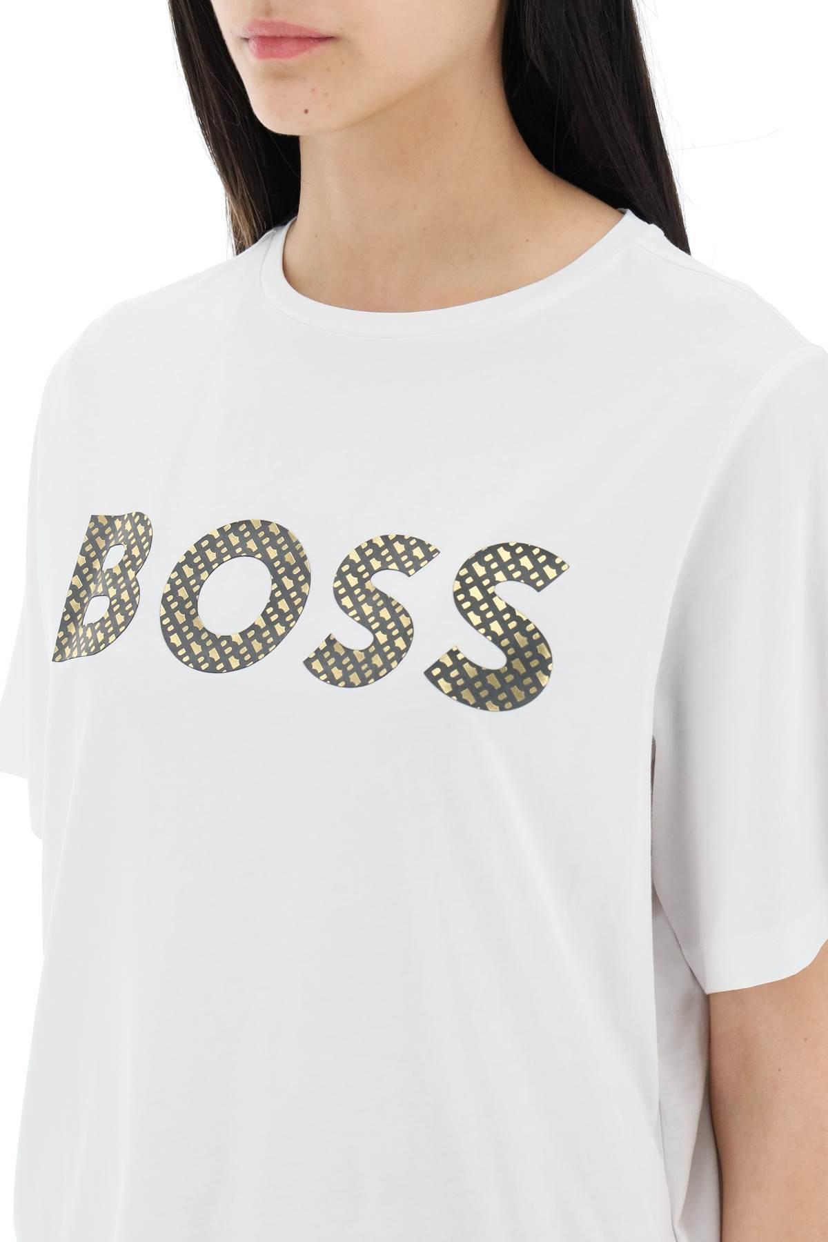 BOSS by HUGO BOSS Oversized T-shirt in White | Lyst