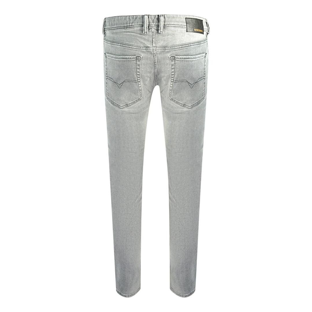 DIESEL Sleenker-x 0095e Grey Jeans in Gray for Men | Lyst