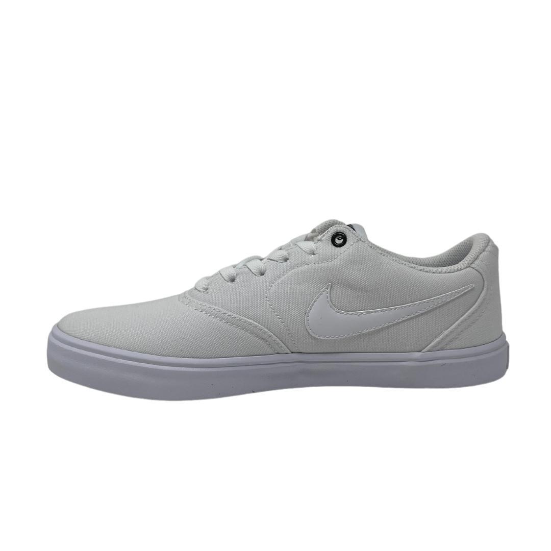 frutas Afilar Mantenimiento Nike Sb Check Solar Cnvs 843896 110 White Trainers in Gray for Men | Lyst