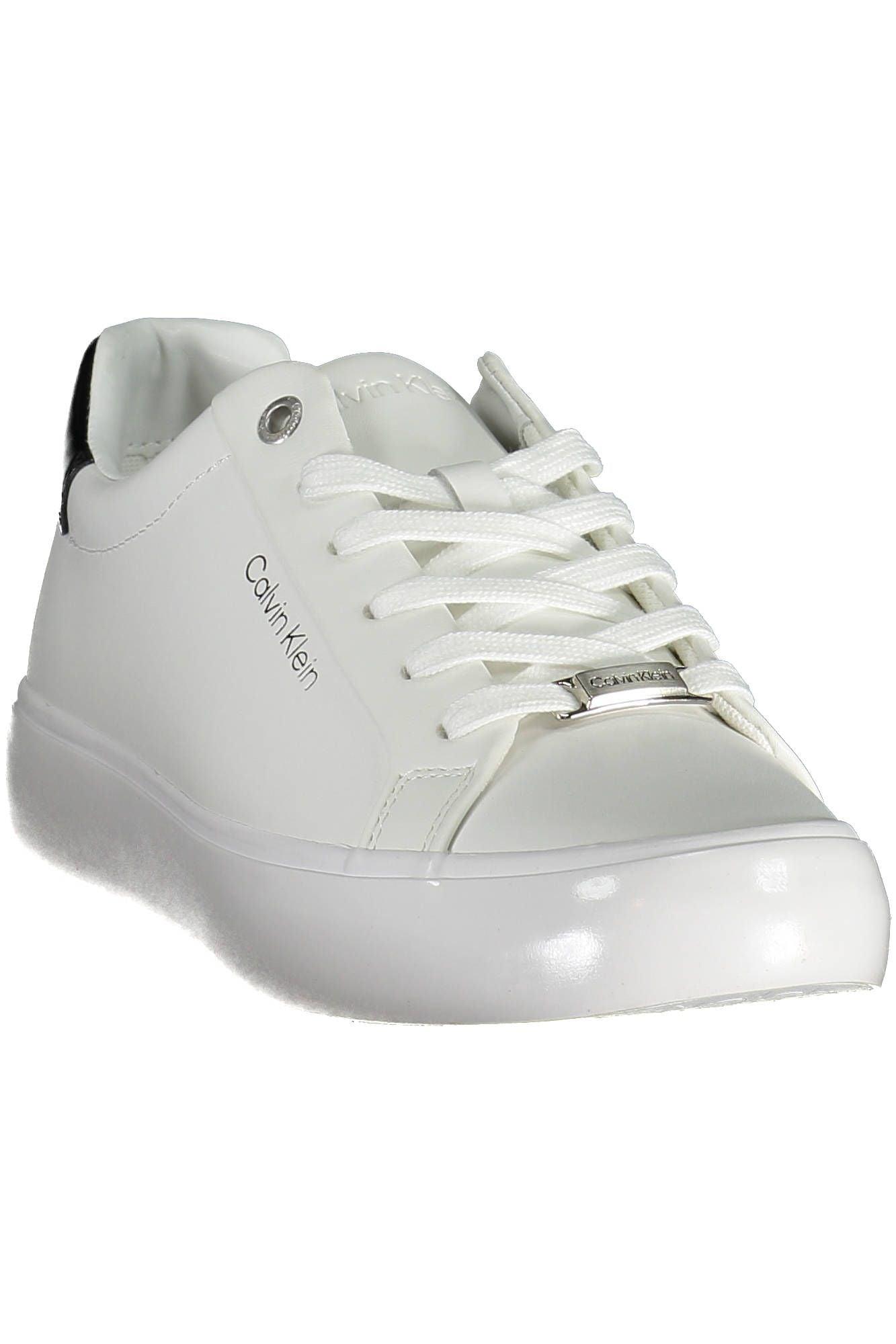 Calvin Klein Nylon Sneaker in White | Lyst UK