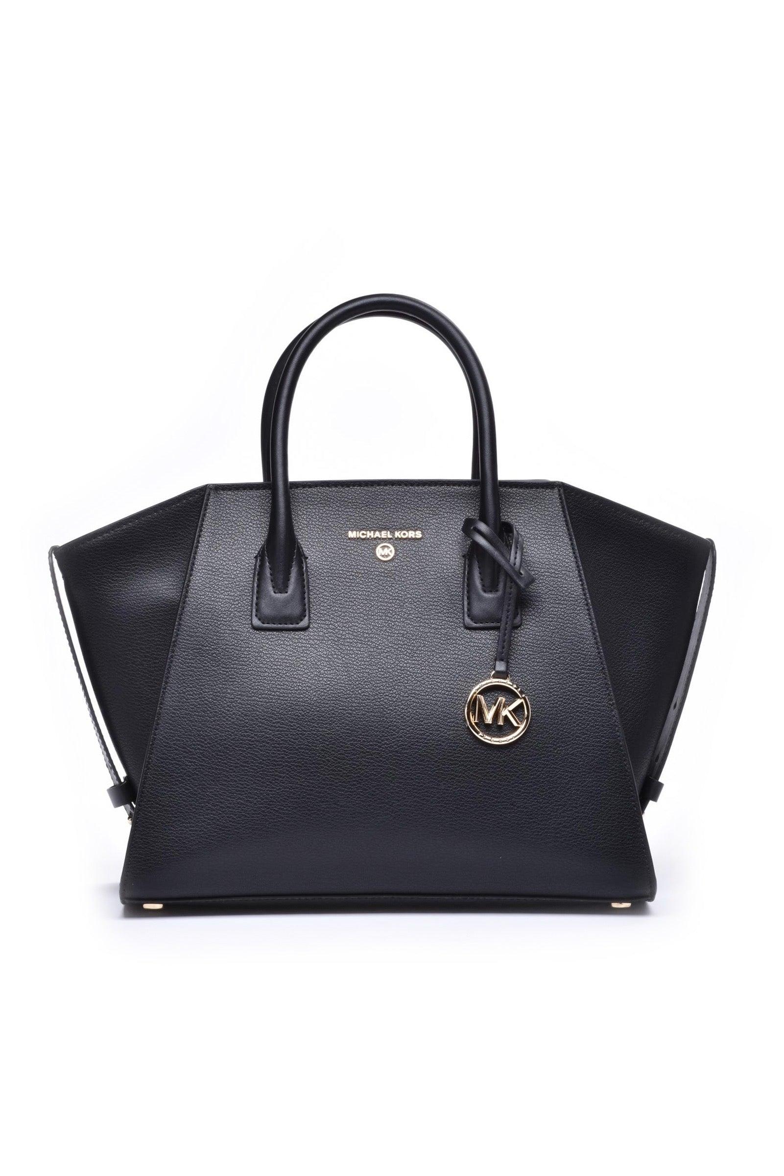 Damen Mantel Michael Kors Handtasche Schwarz Silber Michael Kors