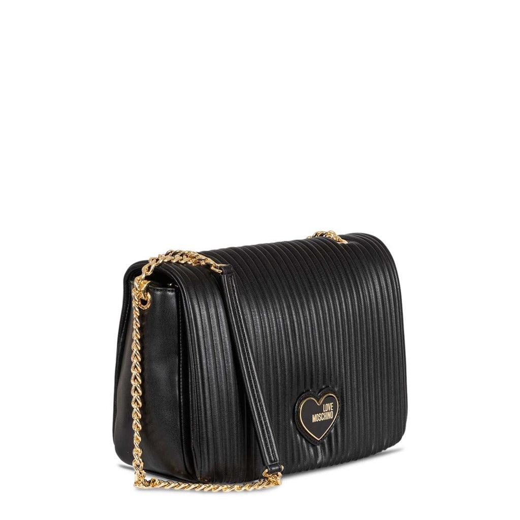 Love Moschino Love Shoulder Bag in Black | Lyst