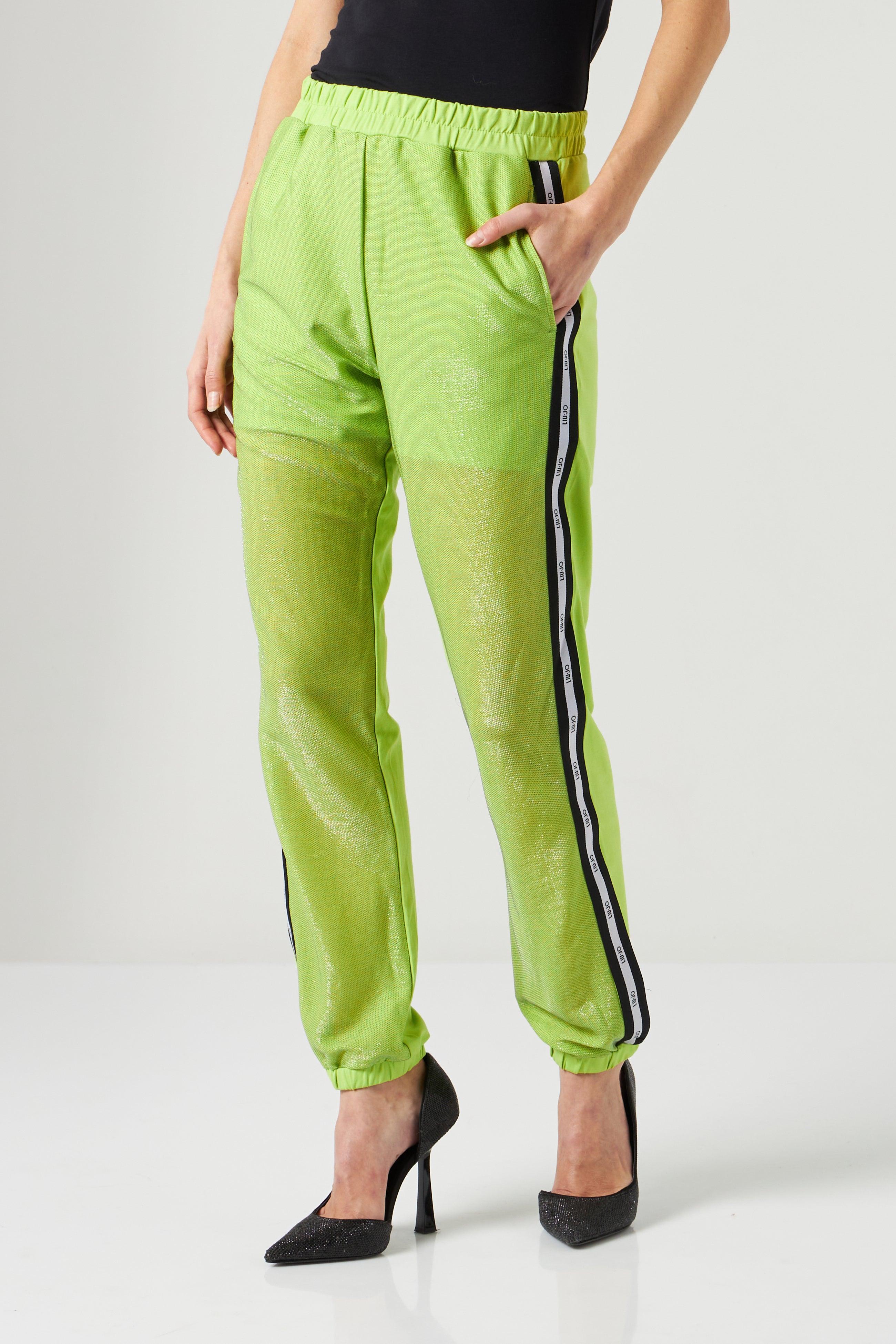 Liu Jo Liu Jo Green Jersey Pants | Lyst