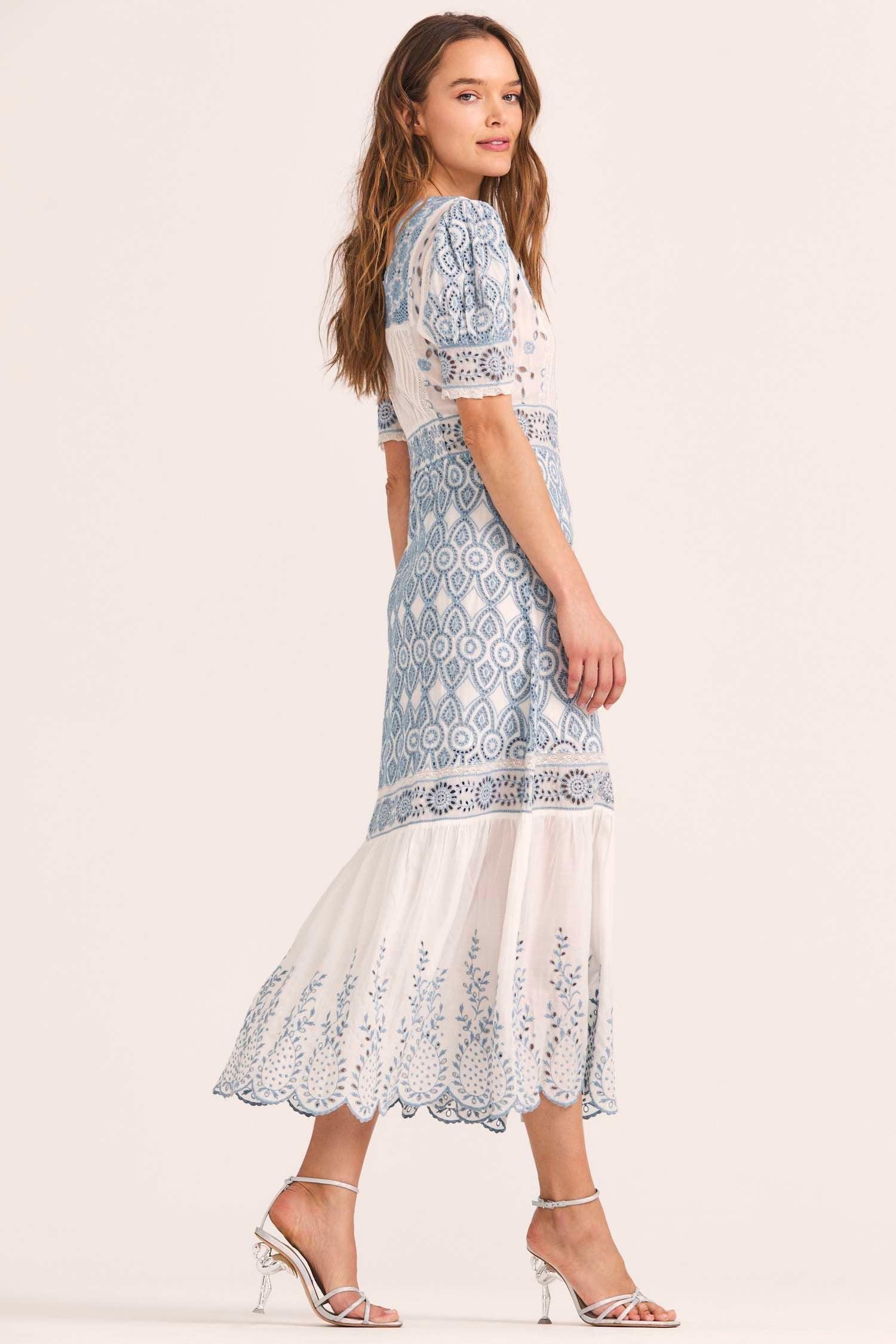 Love shack fancy helena cheap dress