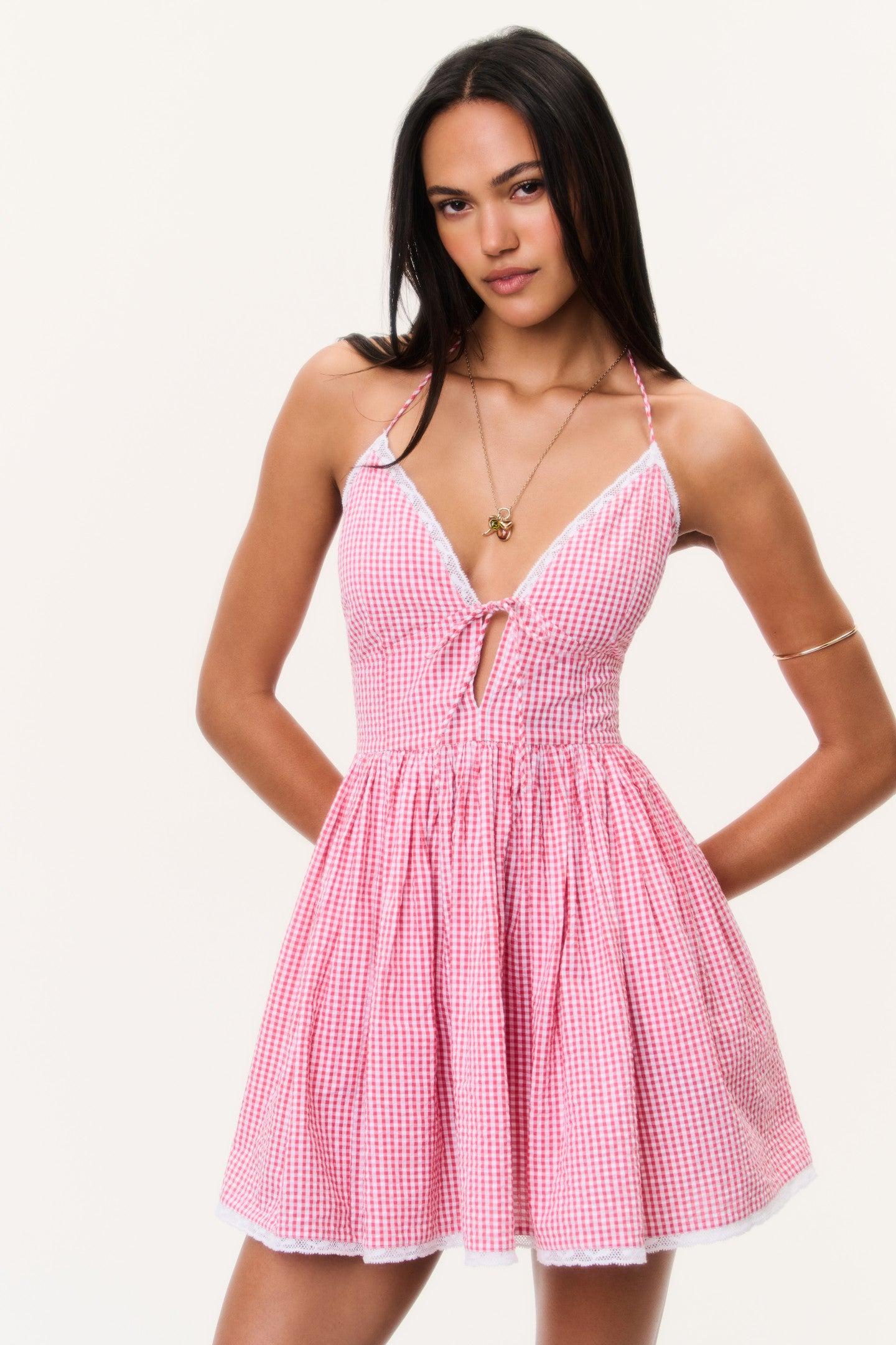 retrofete dress Marie Sequin Crochet Dress – Retrofete main image 1