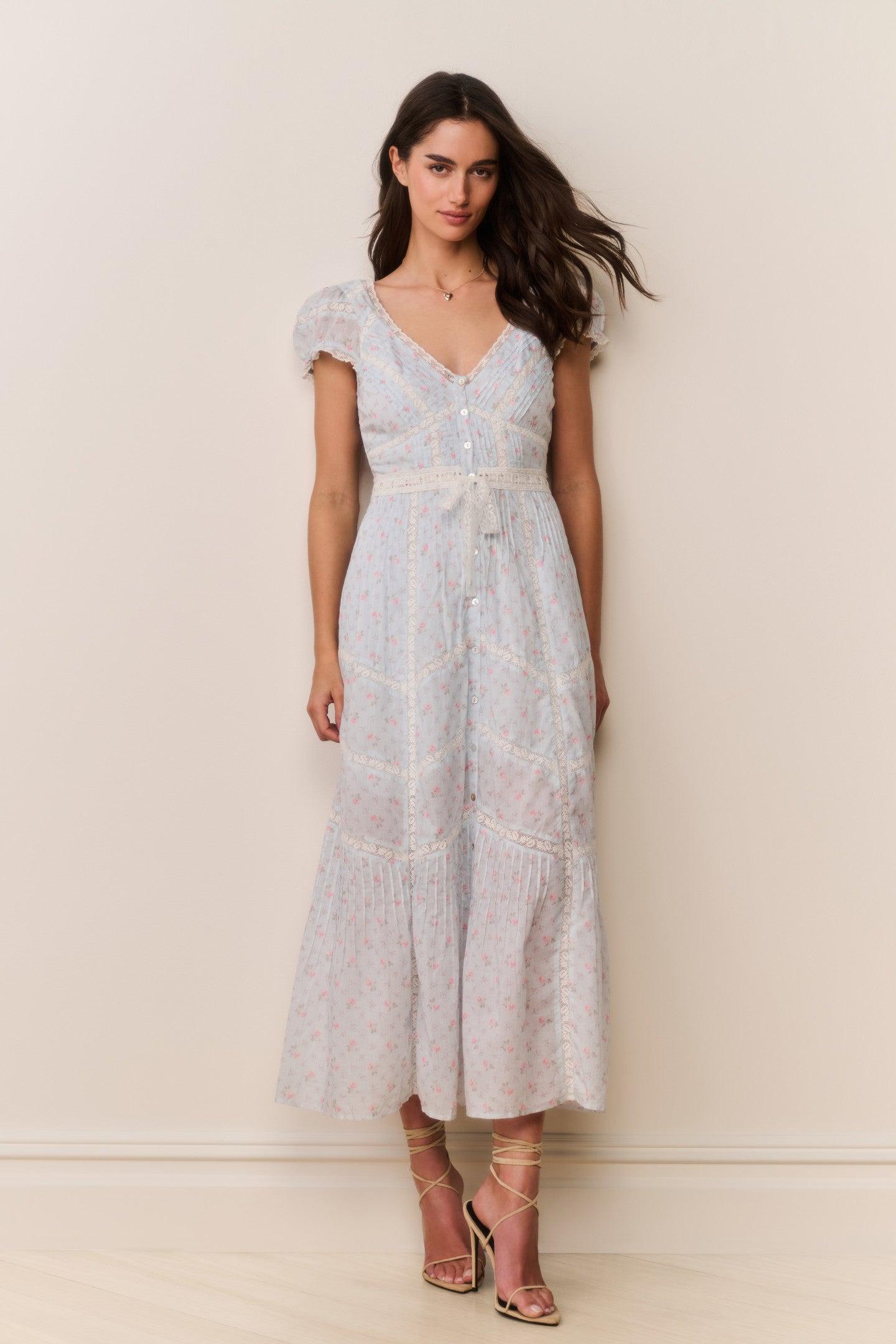 chinese dress ladies Miriana Iridescent Midi Dress