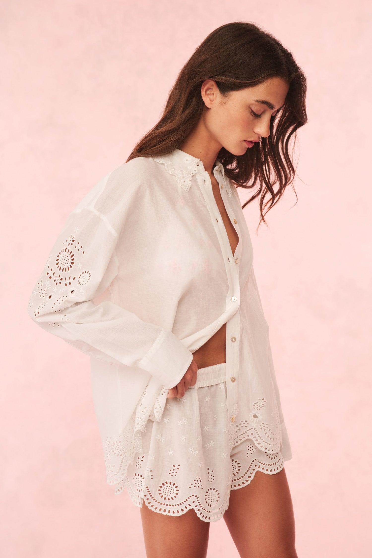 love shack fancy blouse