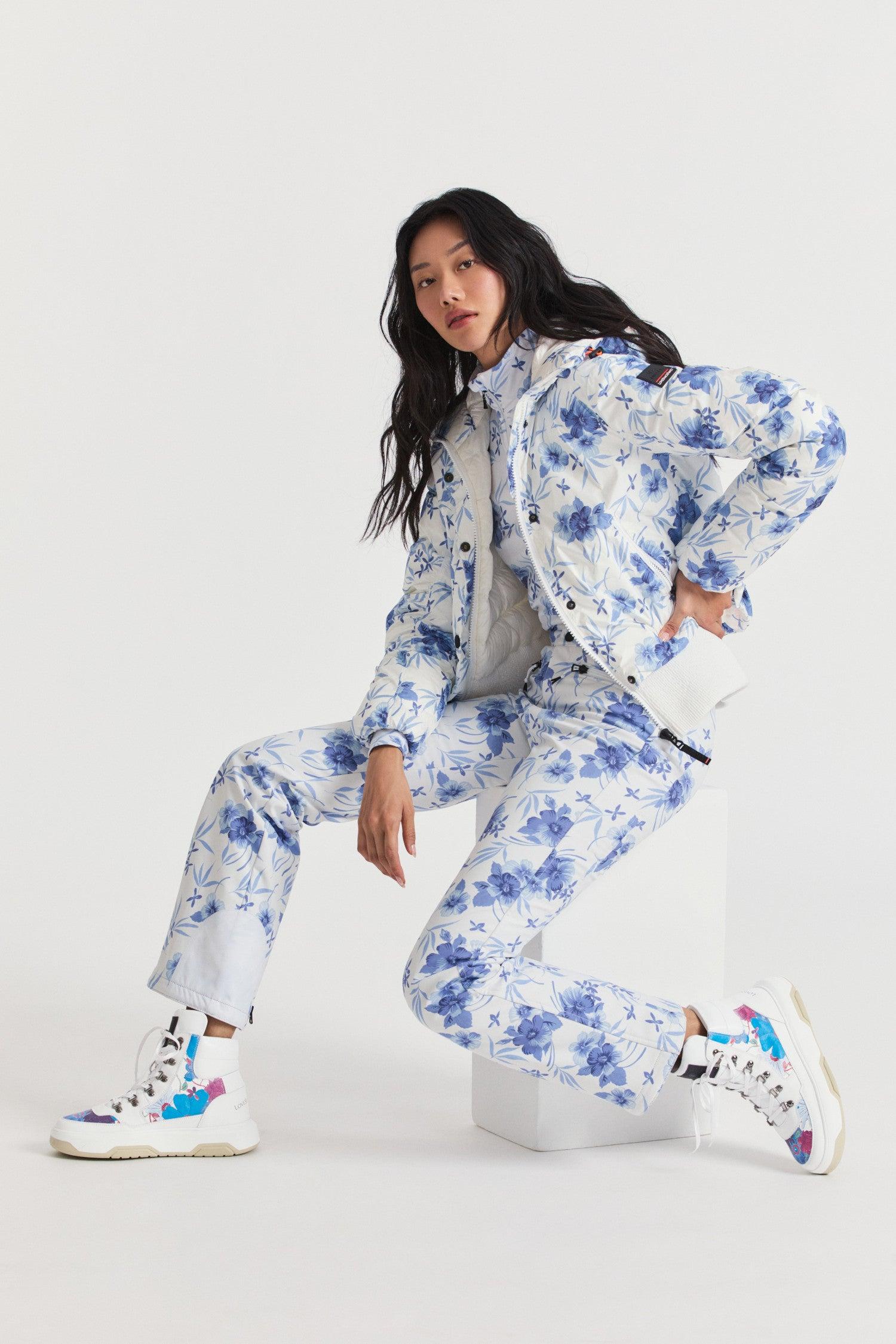 LoveShackFancy X Bogner Ireen Pant in Blue Lyst