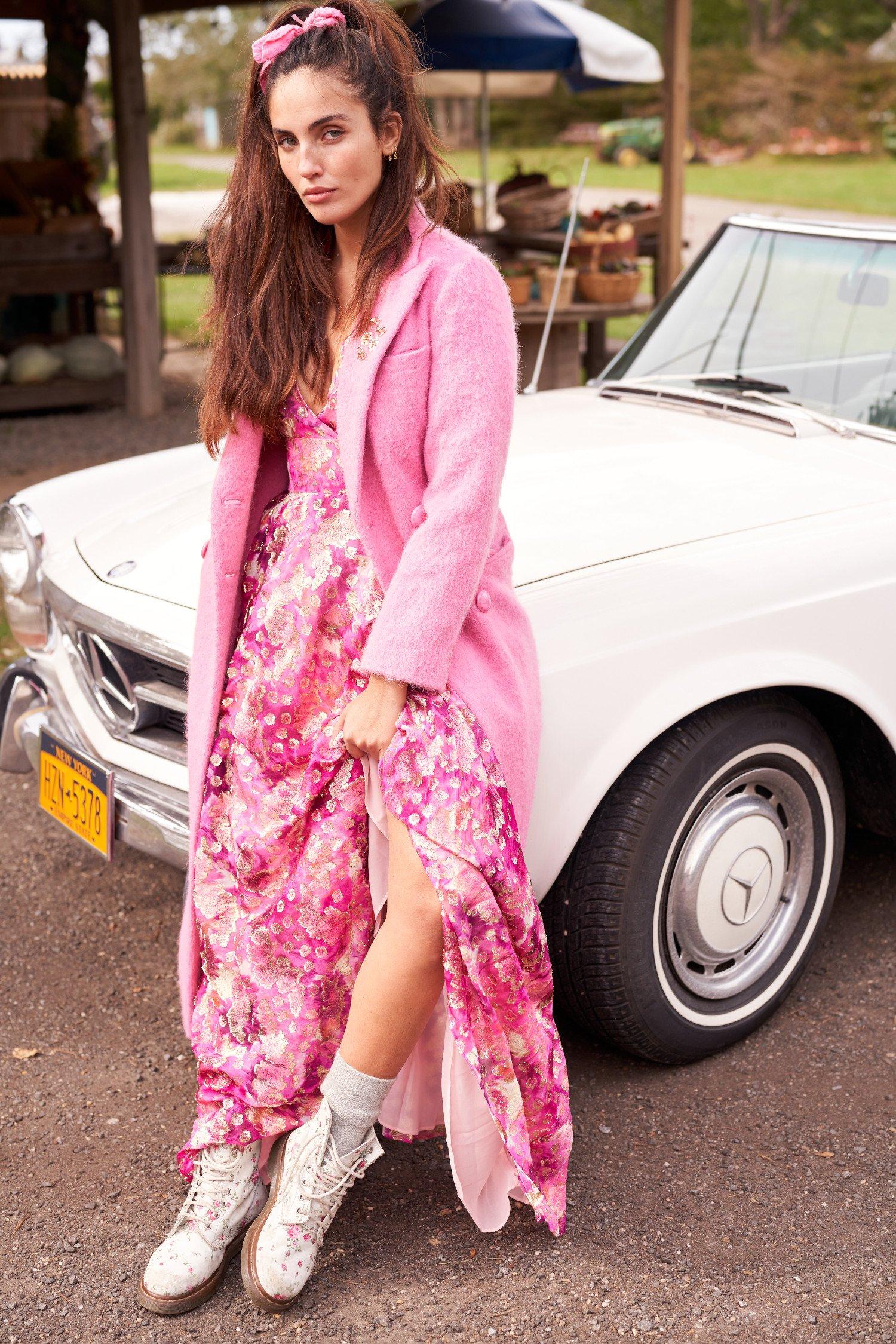 LoveShackFancy Bloom Dress in Pink | Lyst