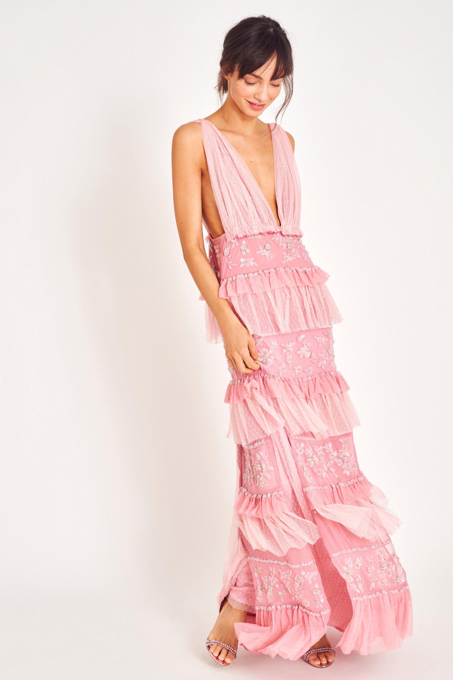 LoveShackFancy Estate Dress in Pink Lyst